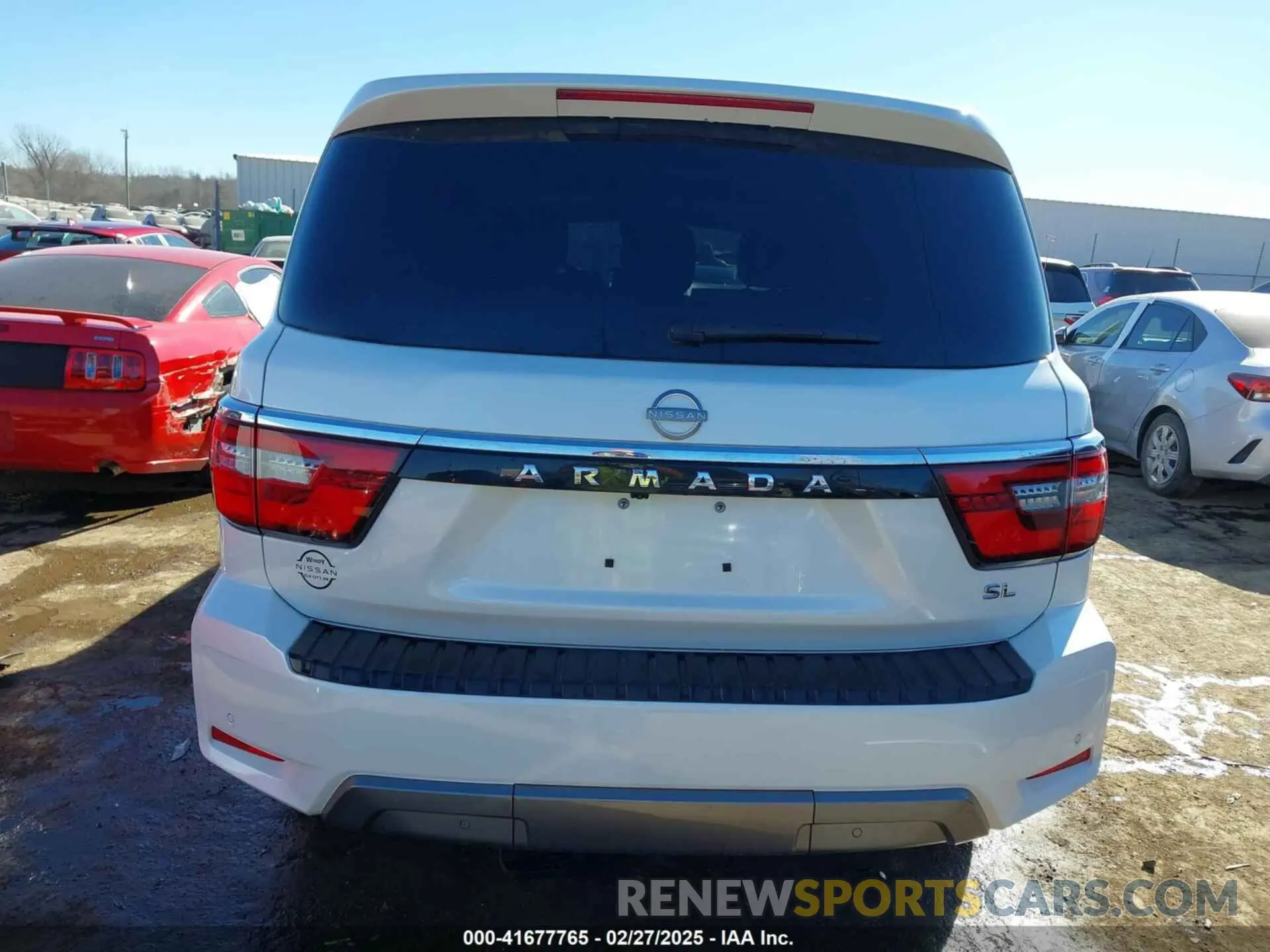 17 Photograph of a damaged car JN8AY2BD8P9693841 NISSAN ARMADA 2023