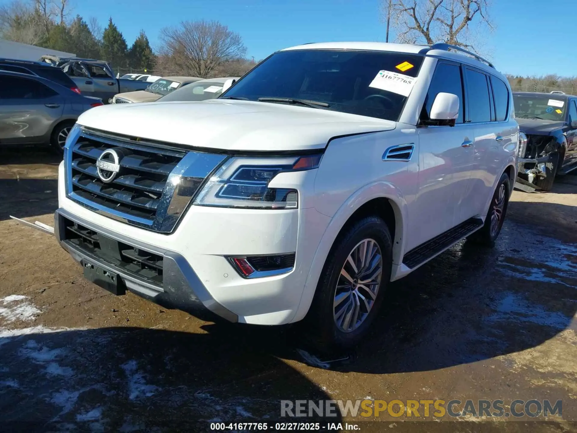 2 Photograph of a damaged car JN8AY2BD8P9693841 NISSAN ARMADA 2023