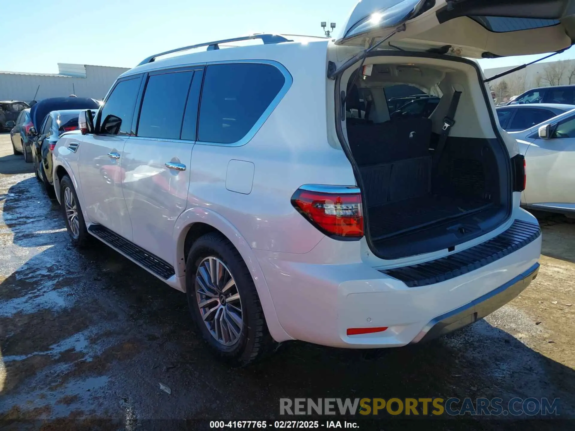 3 Photograph of a damaged car JN8AY2BD8P9693841 NISSAN ARMADA 2023