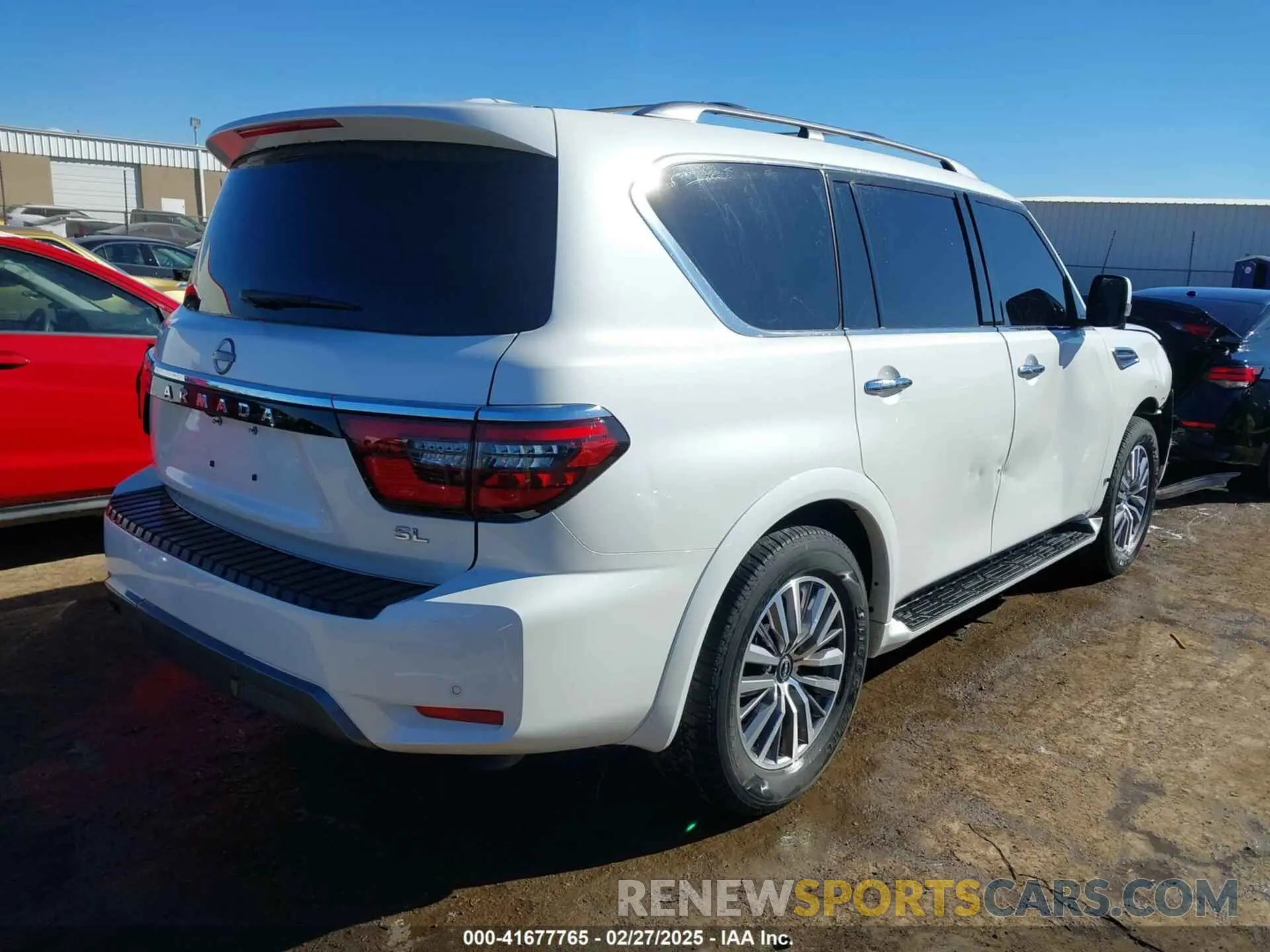 4 Photograph of a damaged car JN8AY2BD8P9693841 NISSAN ARMADA 2023