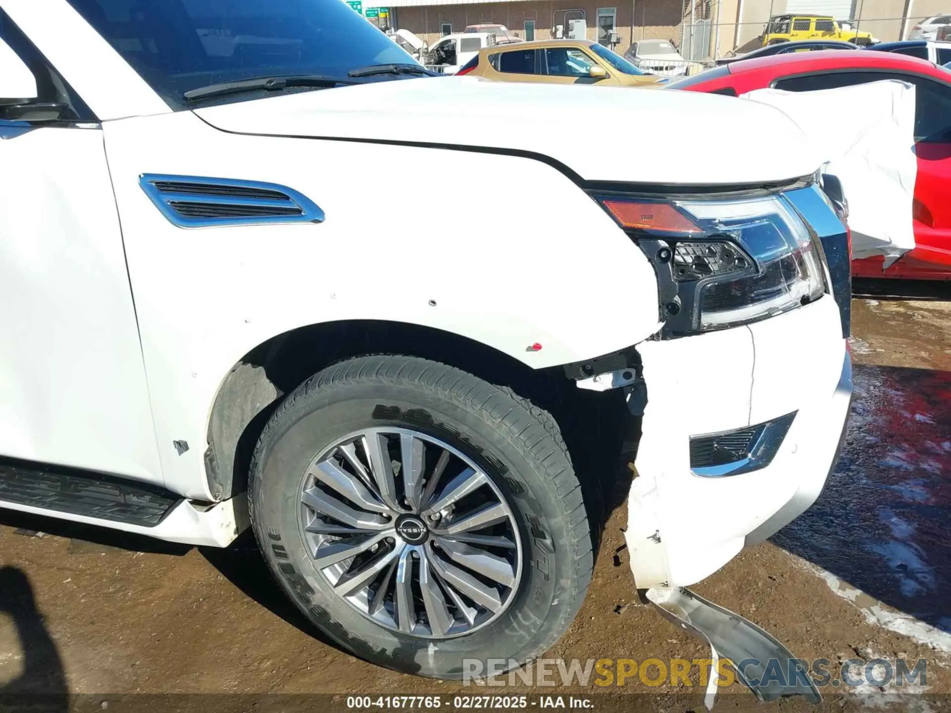 6 Photograph of a damaged car JN8AY2BD8P9693841 NISSAN ARMADA 2023