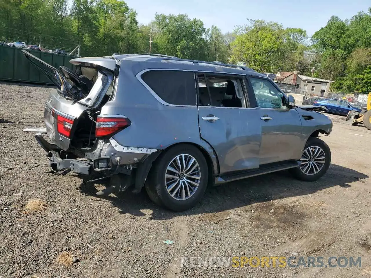 3 Фотография поврежденного автомобиля JN8AY2BD9P9692004 NISSAN ARMADA 2023