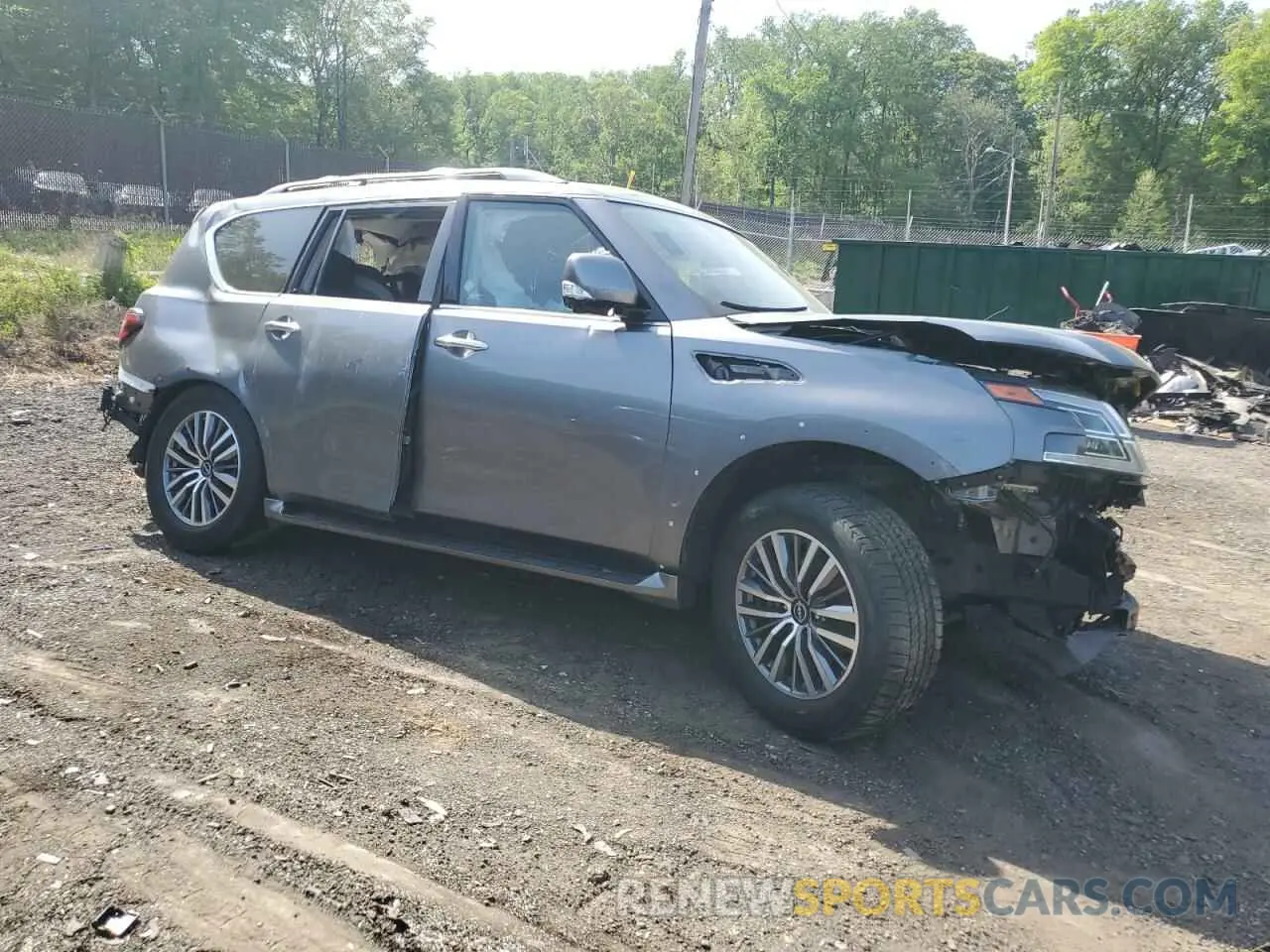 4 Фотография поврежденного автомобиля JN8AY2BD9P9692004 NISSAN ARMADA 2023