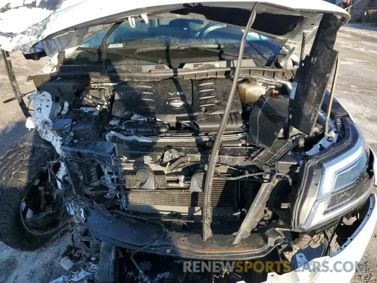 12 Photograph of a damaged car JN8AY2CD7P9690167 NISSAN ARMADA 2023