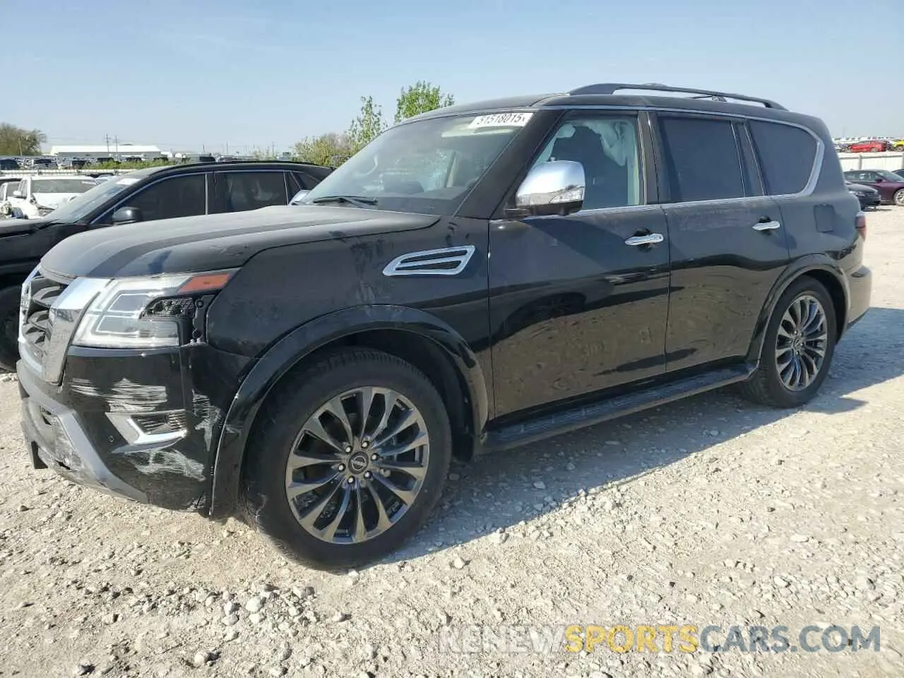 1 Photograph of a damaged car JN8AY2DB5P9835607 NISSAN ARMADA 2023