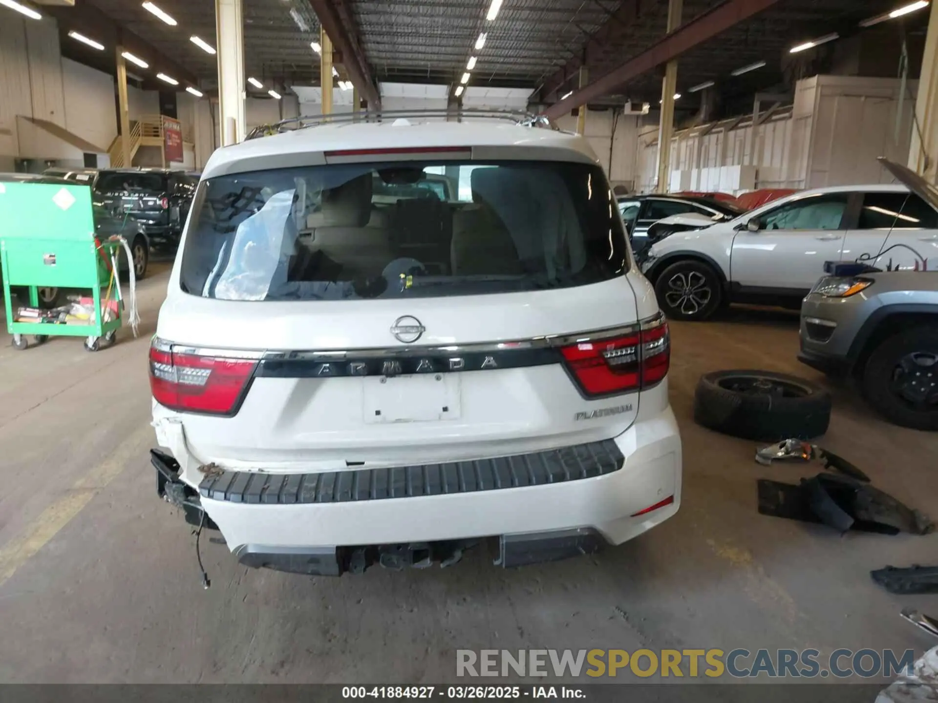 16 Photograph of a damaged car JN8AY2DBXP9836980 NISSAN ARMADA 2023