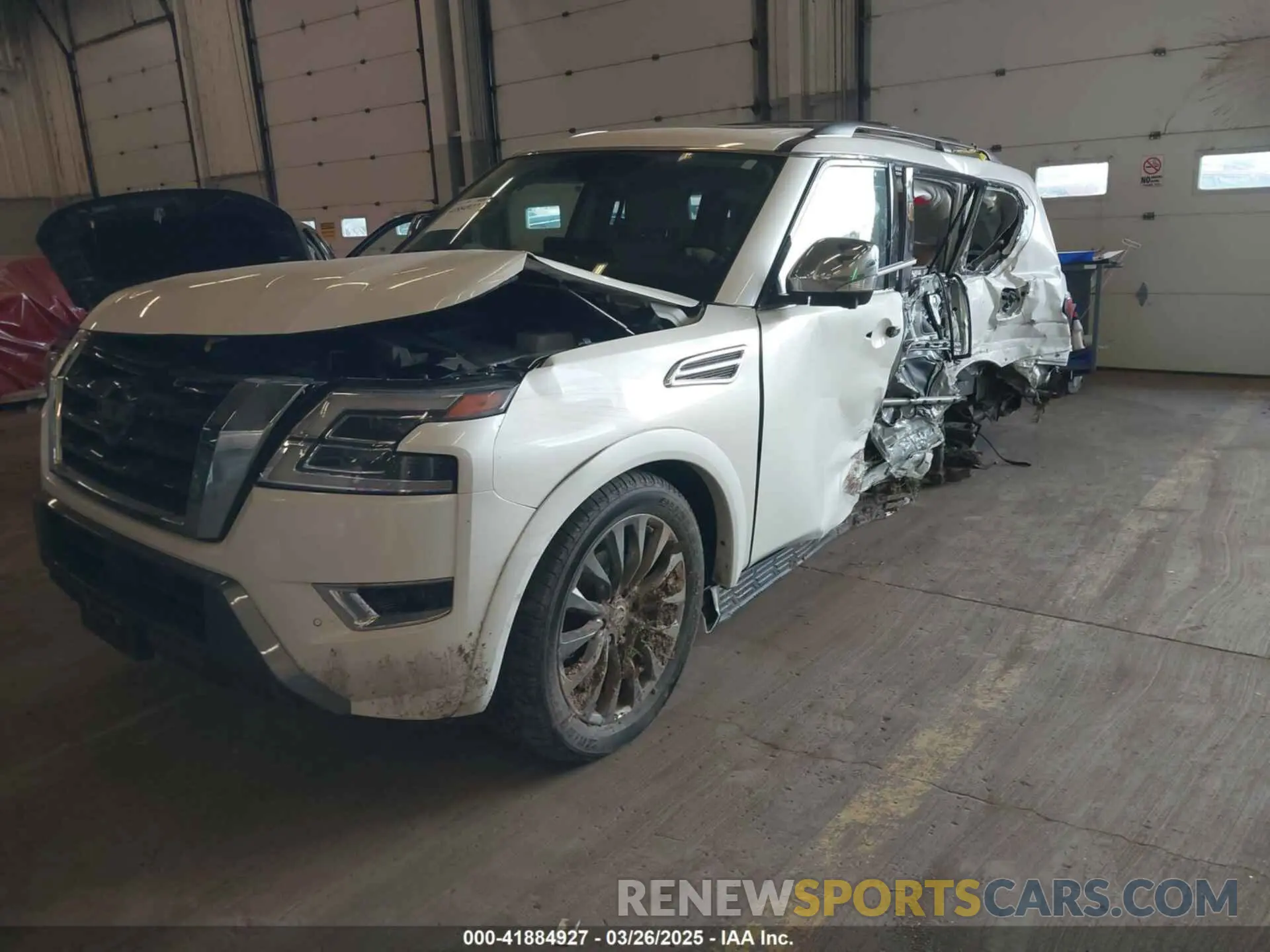 2 Photograph of a damaged car JN8AY2DBXP9836980 NISSAN ARMADA 2023
