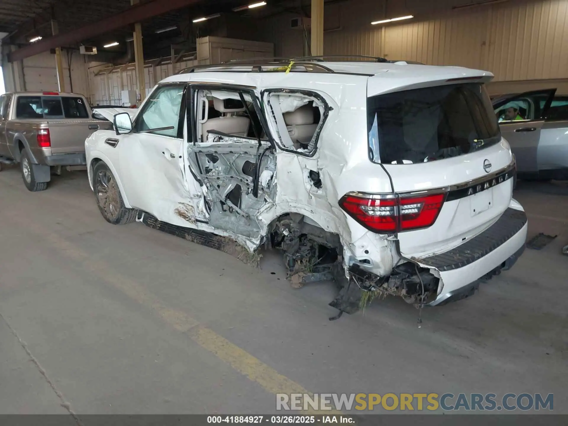 3 Photograph of a damaged car JN8AY2DBXP9836980 NISSAN ARMADA 2023