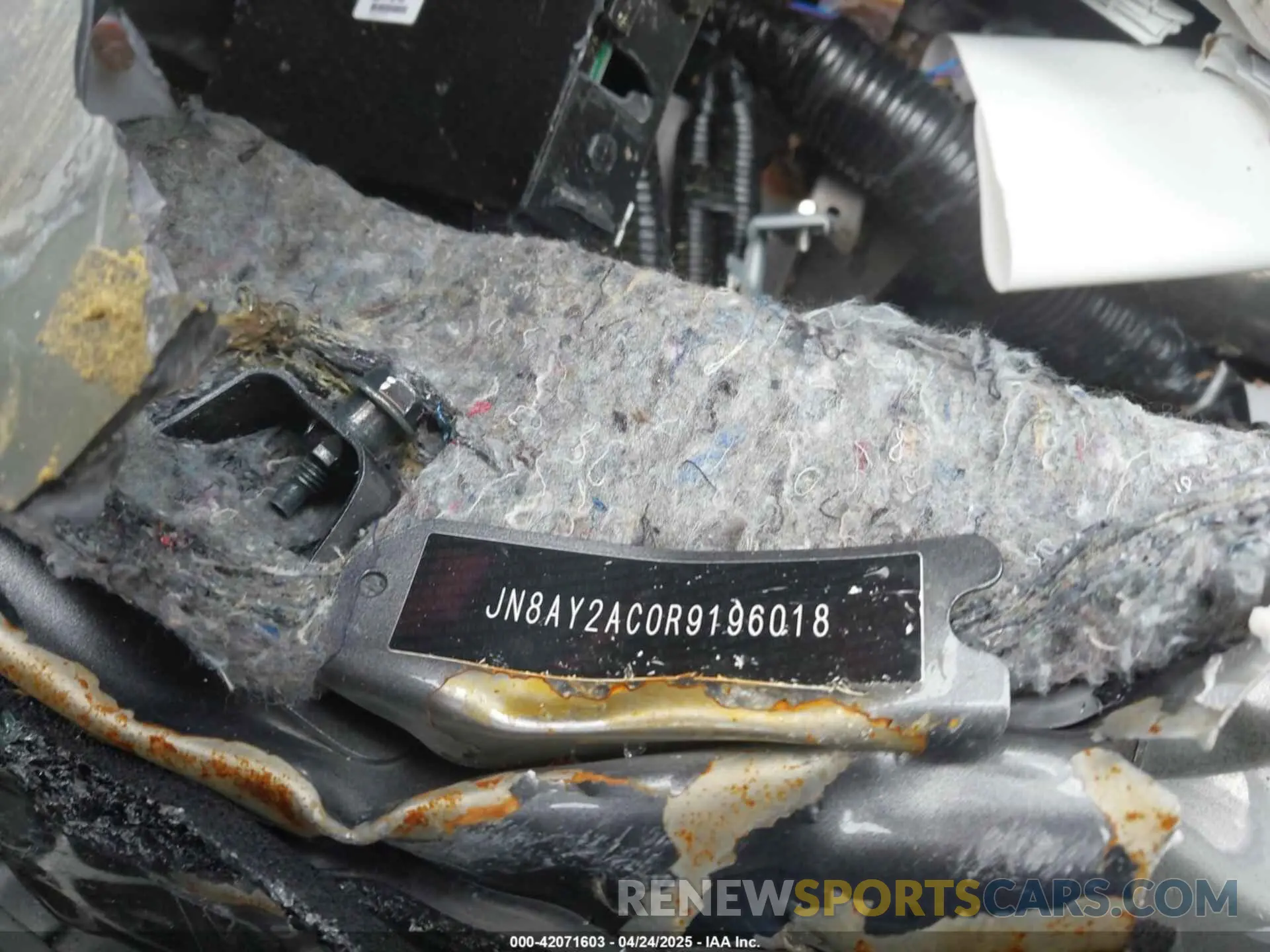 9 Фотография поврежденного автомобиля JN8AY2AC0R9196018 NISSAN ARMADA 2024