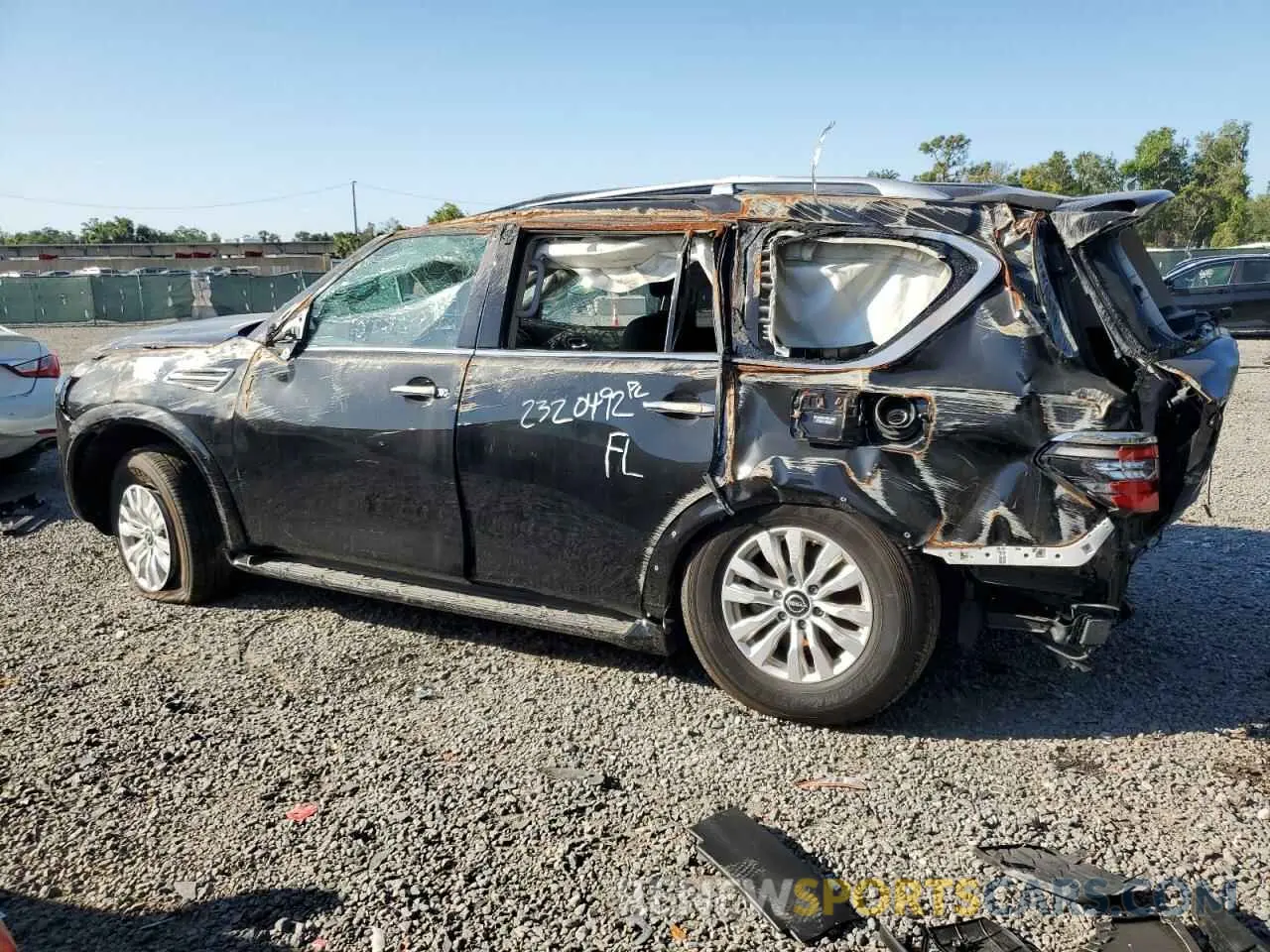 2 Photograph of a damaged car JN8AY2AC9R9197202 NISSAN ARMADA 2024