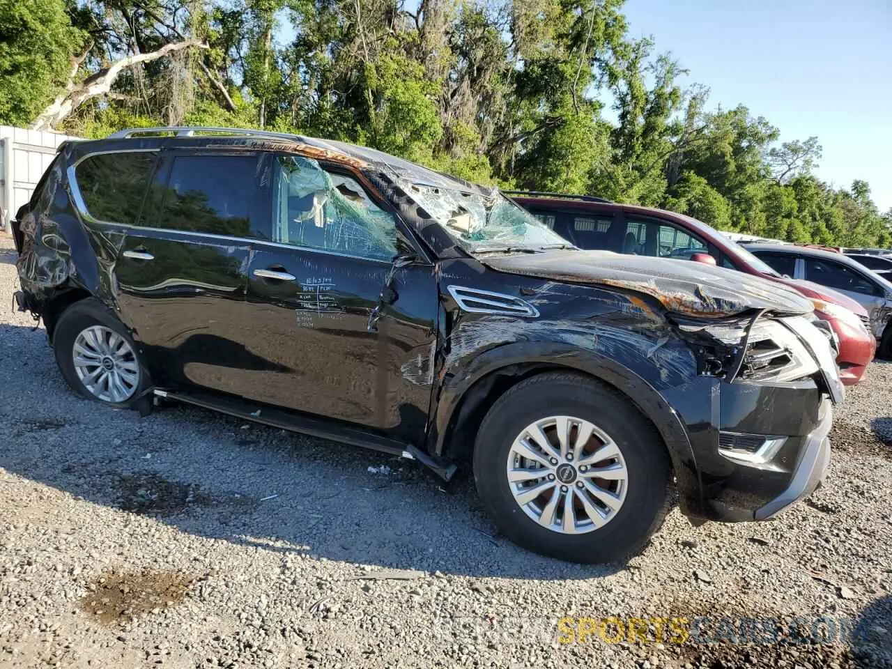 4 Photograph of a damaged car JN8AY2AC9R9197202 NISSAN ARMADA 2024