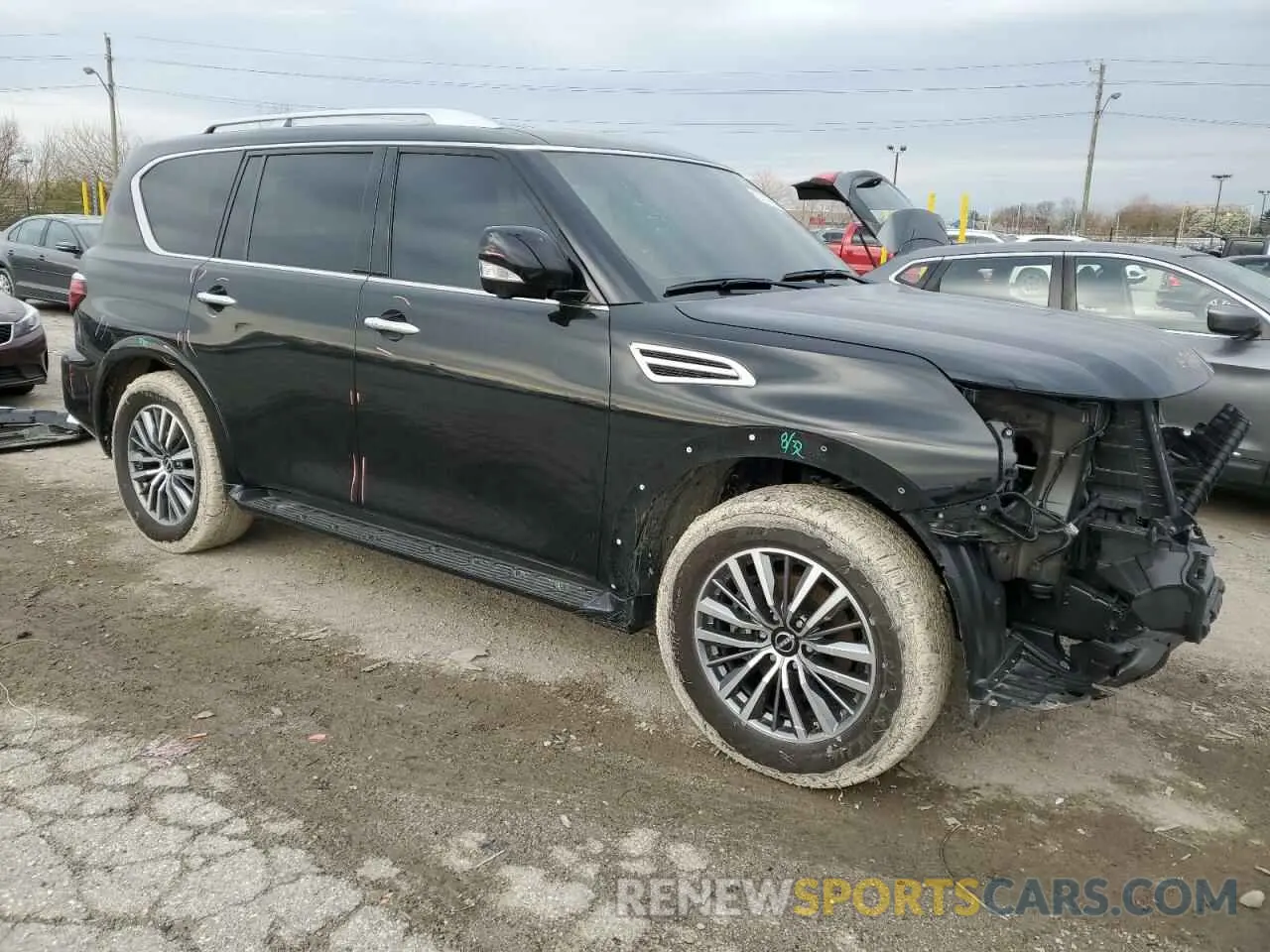 4 Photograph of a damaged car JN8AY2BB4R9852520 NISSAN ARMADA 2024