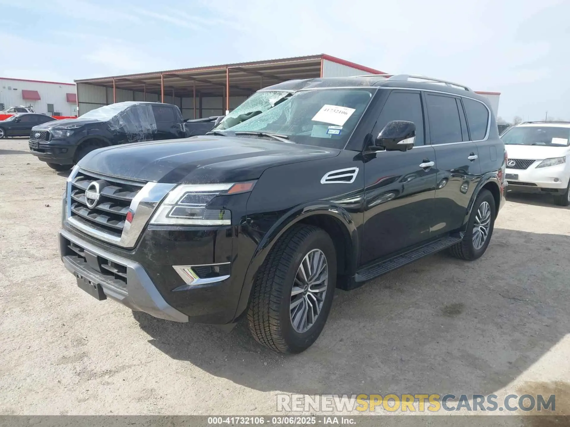 2 Photograph of a damaged car JN8AY2BD1R9707307 NISSAN ARMADA 2024