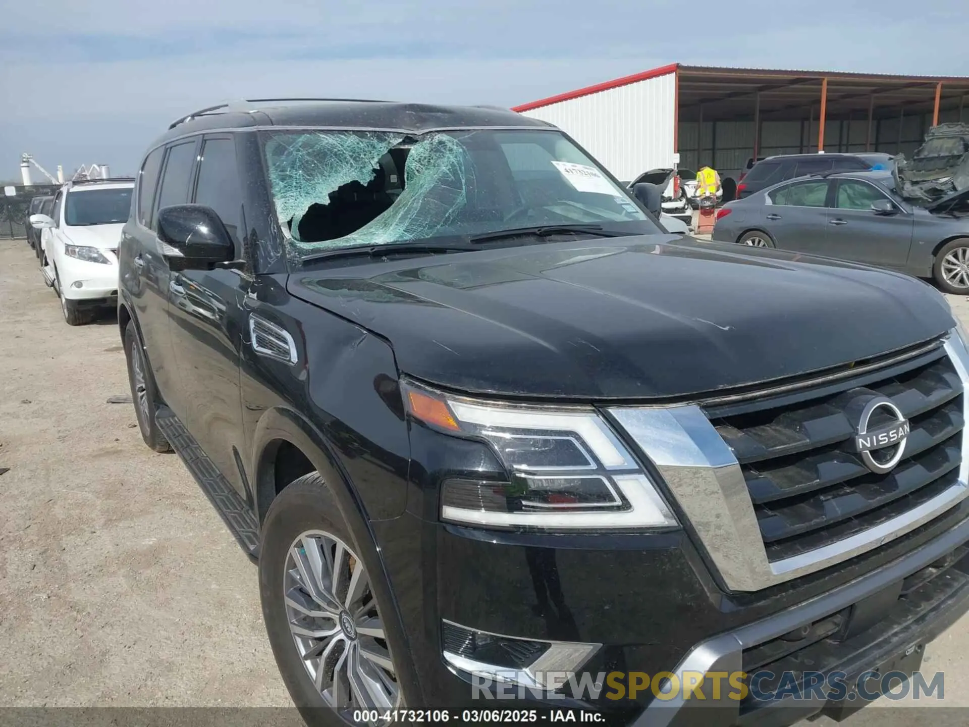 6 Photograph of a damaged car JN8AY2BD1R9707307 NISSAN ARMADA 2024