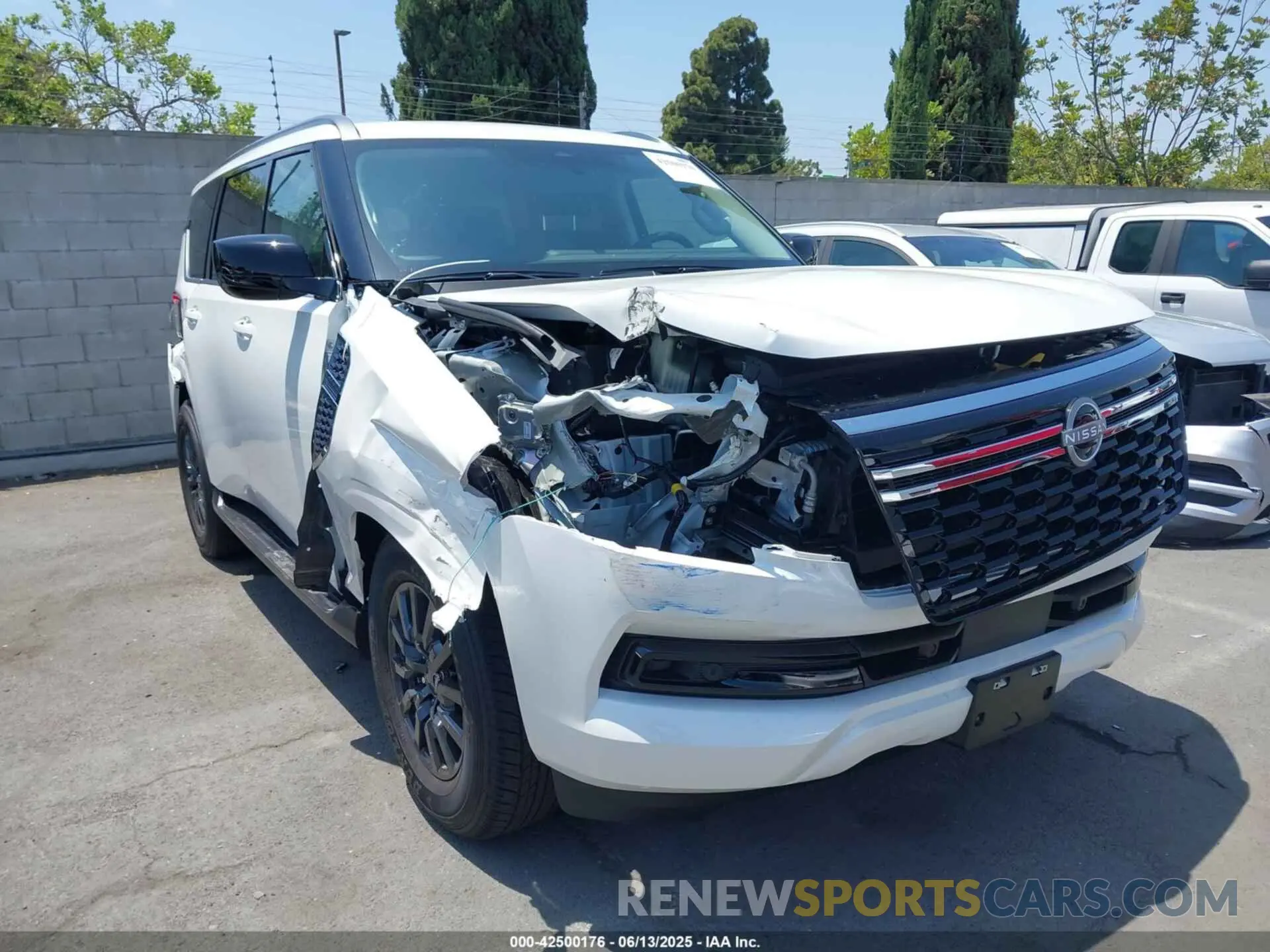 6 Фотография поврежденного автомобиля JN8AY3AD2S9301095 NISSAN ARMADA 2025