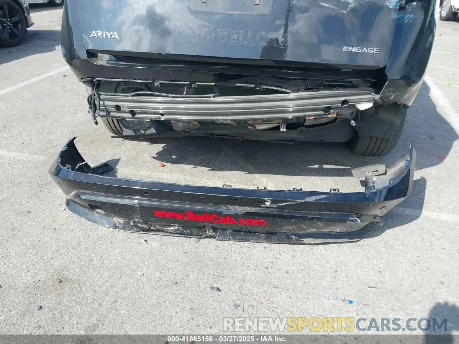 11 Photograph of a damaged car JN1AF0BA3PM407065 NISSAN ARYIA 2023