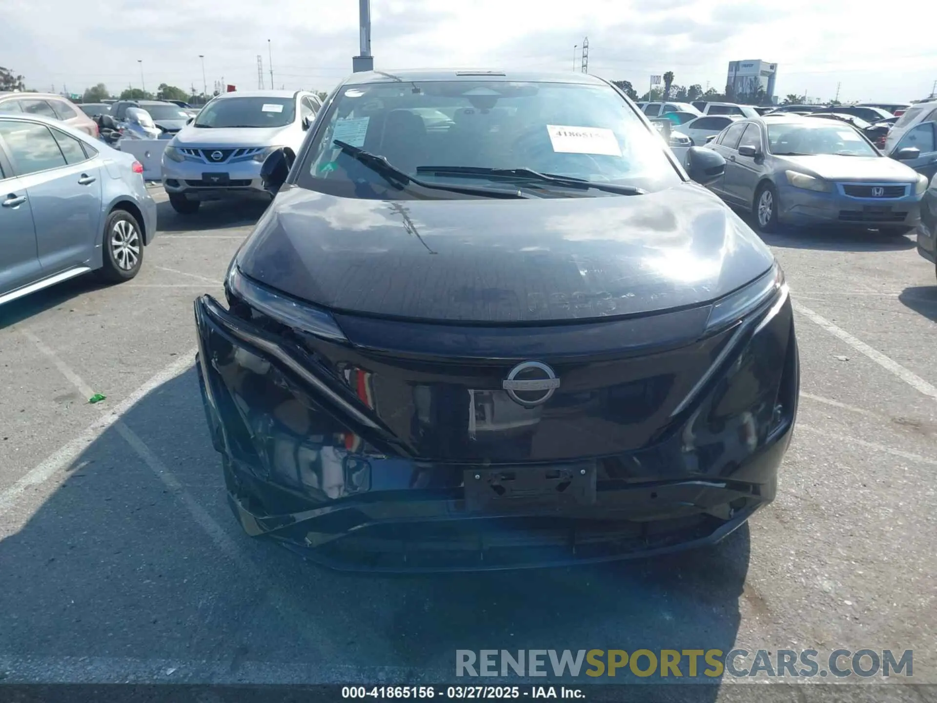 12 Photograph of a damaged car JN1AF0BA3PM407065 NISSAN ARYIA 2023