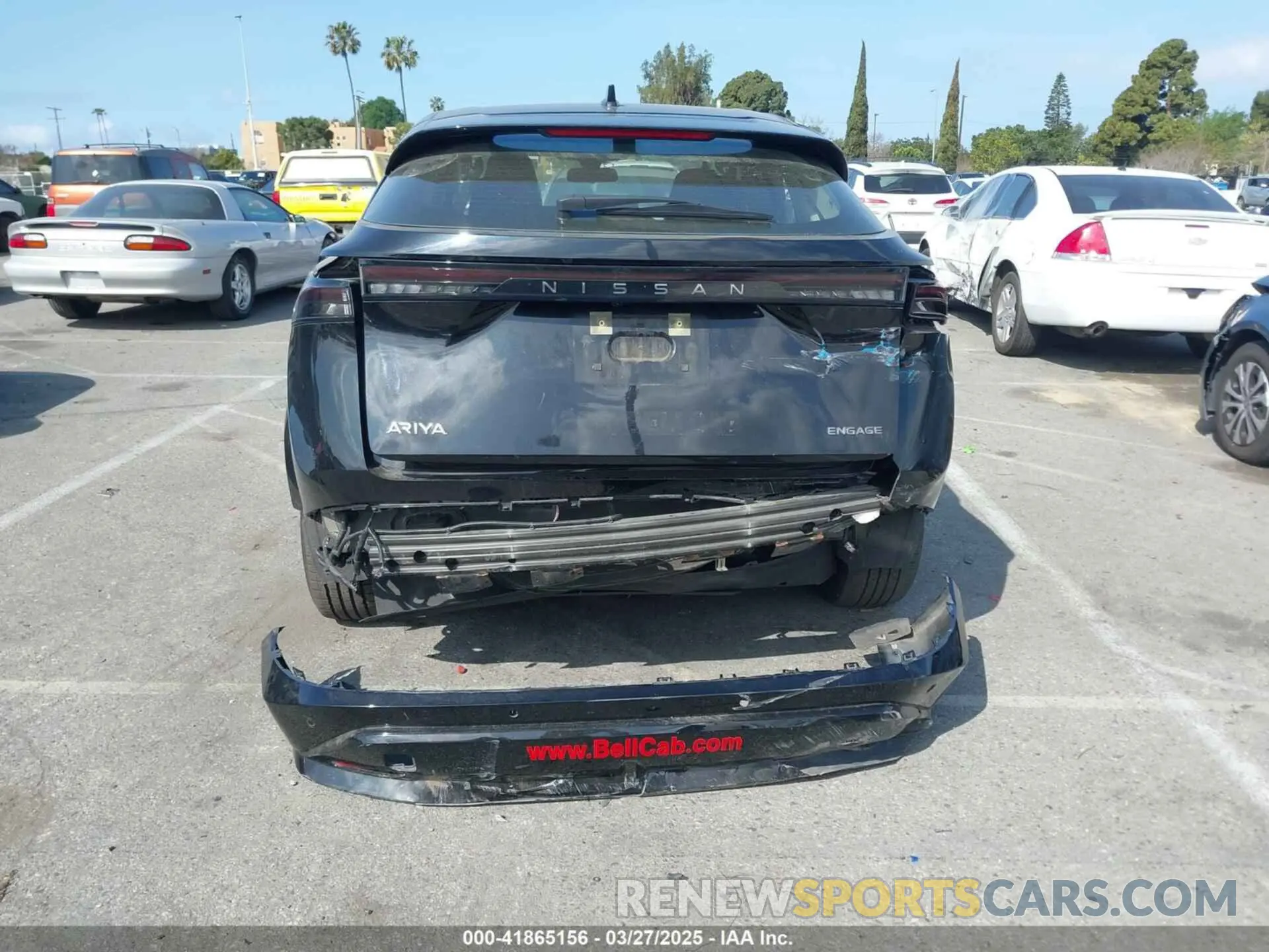 16 Photograph of a damaged car JN1AF0BA3PM407065 NISSAN ARYIA 2023