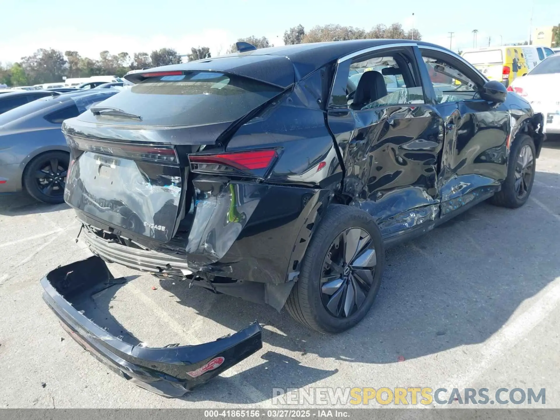 4 Photograph of a damaged car JN1AF0BA3PM407065 NISSAN ARYIA 2023