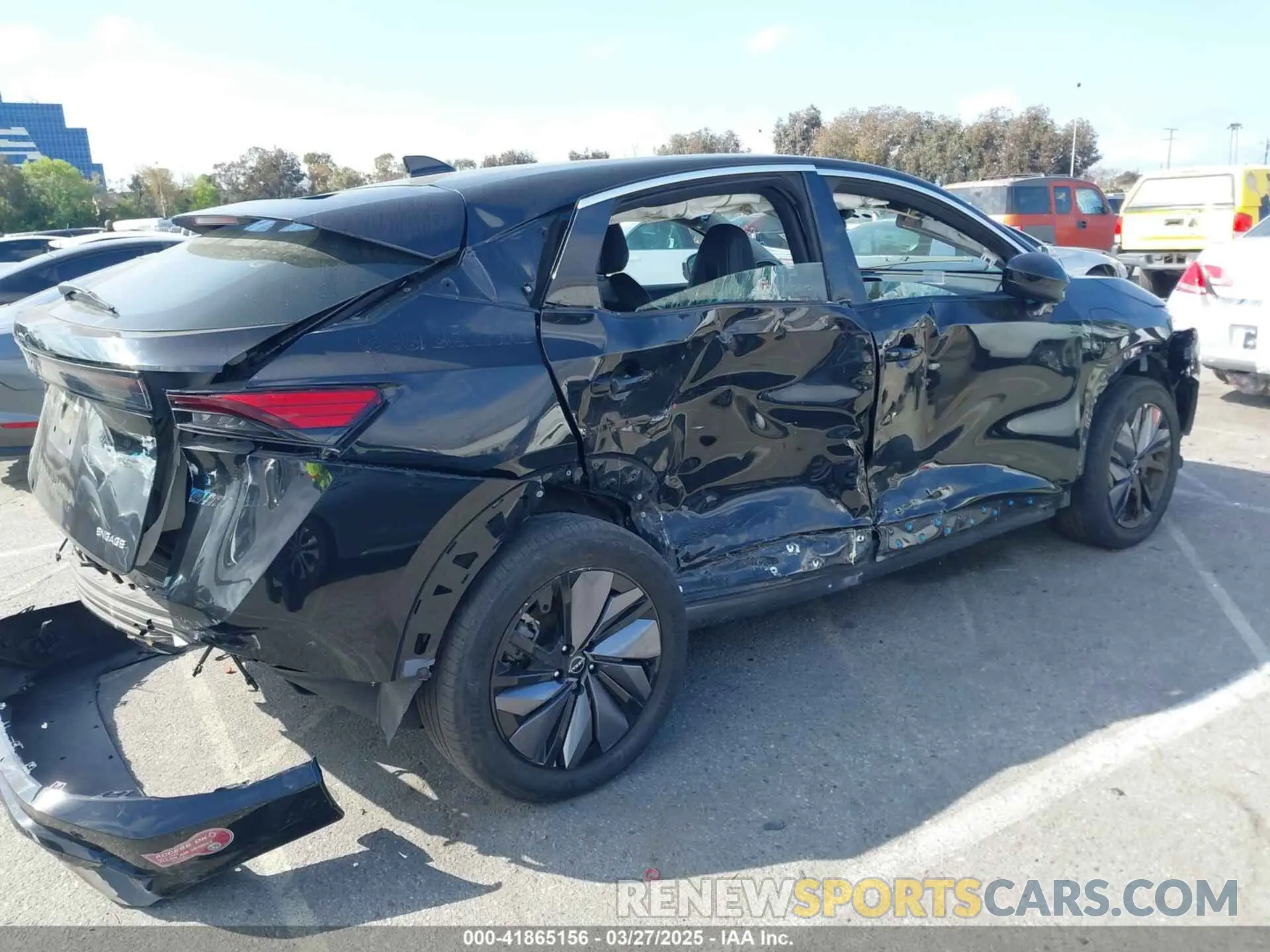 6 Photograph of a damaged car JN1AF0BA3PM407065 NISSAN ARYIA 2023