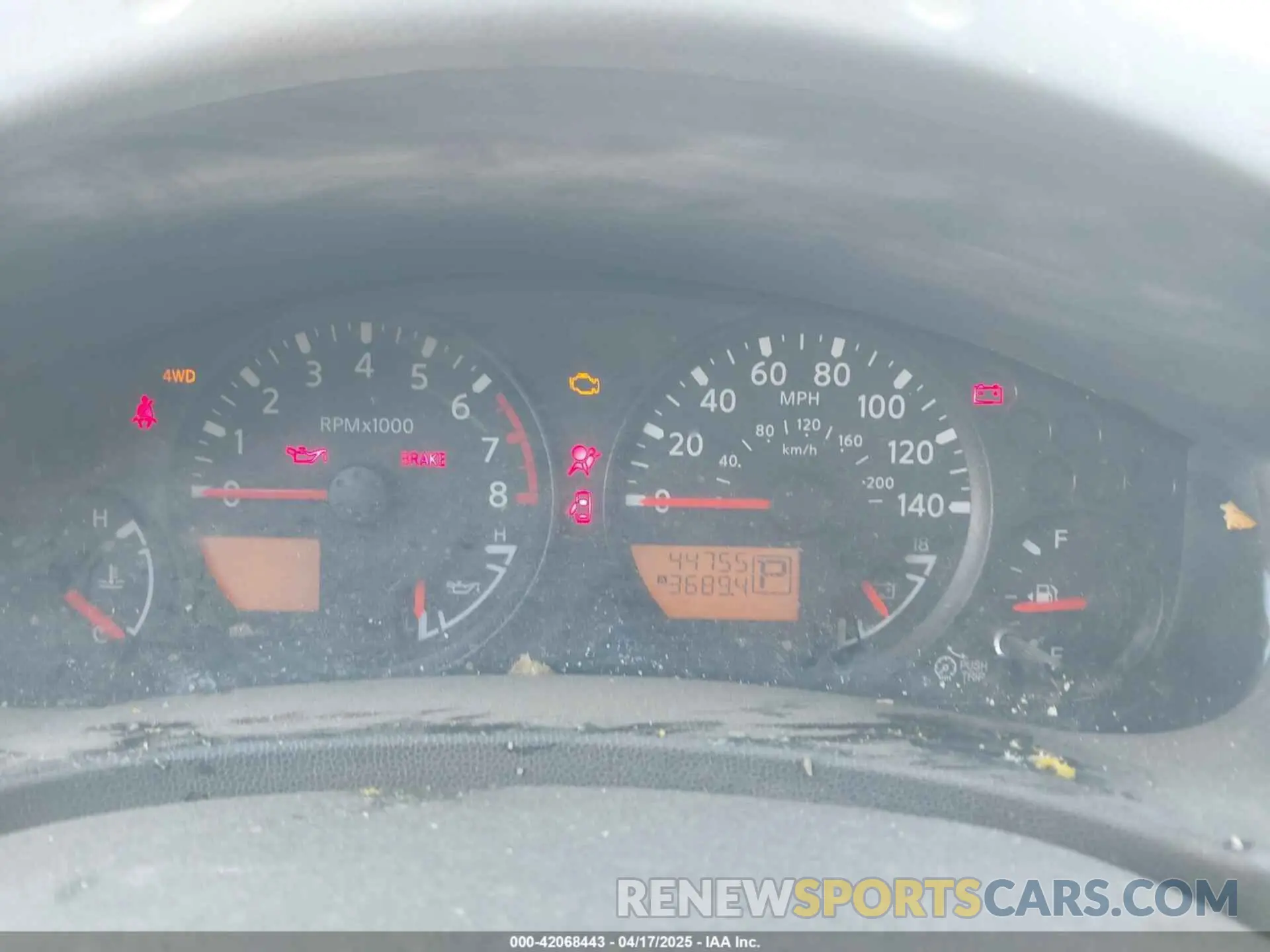 7 Photograph of a damaged car 1N6AD0CW9KN737810 NISSAN FRONTIER 2019