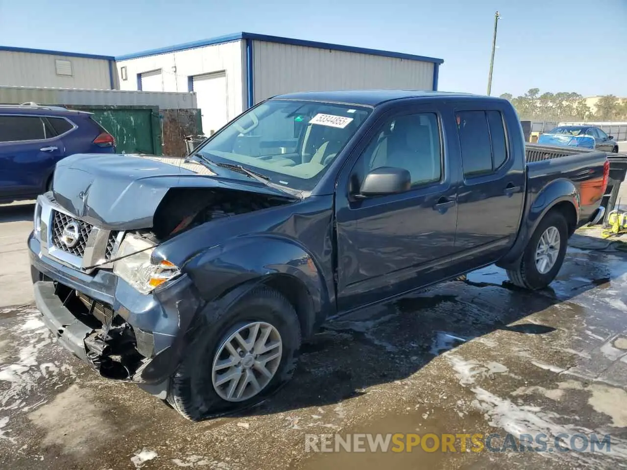 1 Photograph of a damaged car 1N6AD0ER0KN710096 NISSAN FRONTIER 2019