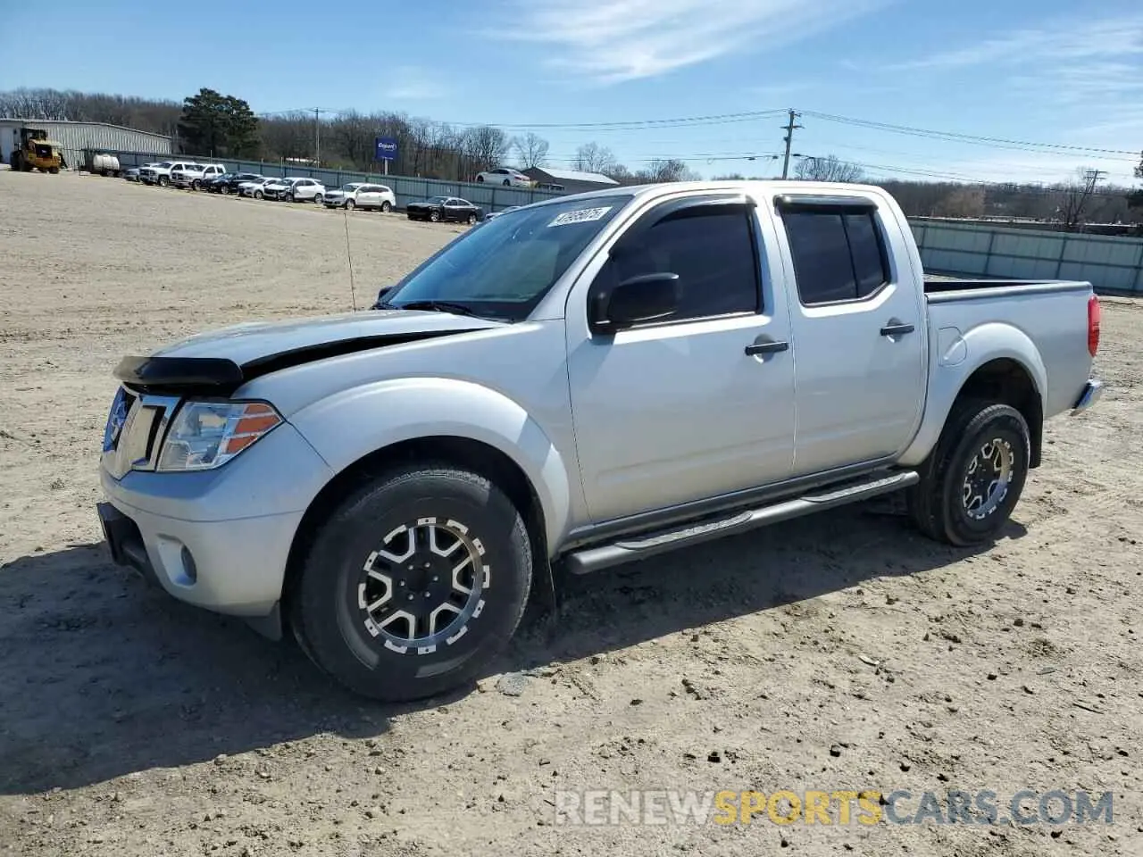1 Photograph of a damaged car 1N6AD0ER0KN733409 NISSAN FRONTIER 2019