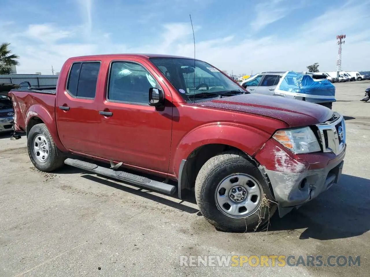 4 Photograph of a damaged car 1N6AD0ER0KN771965 NISSAN FRONTIER 2019