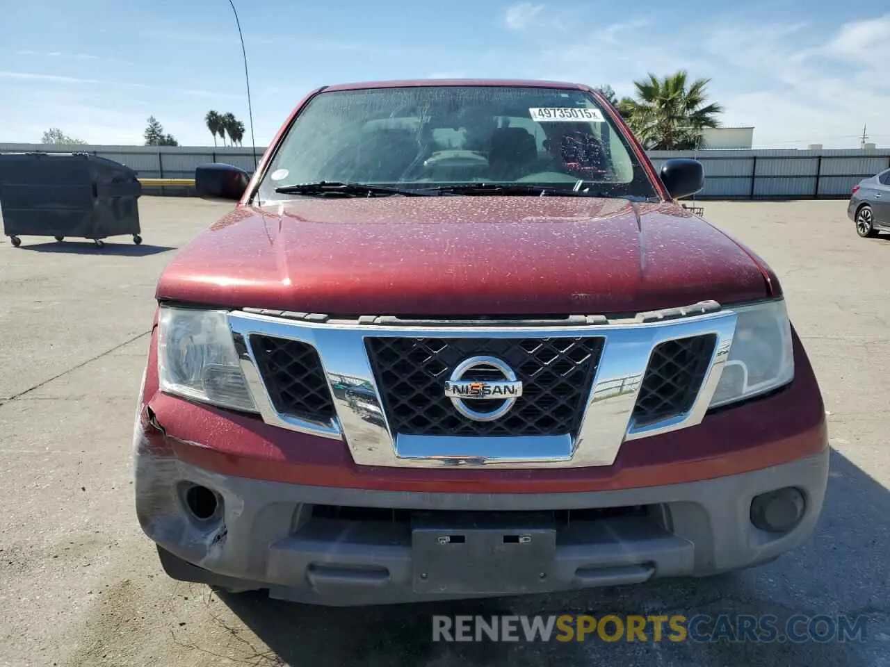 5 Photograph of a damaged car 1N6AD0ER0KN771965 NISSAN FRONTIER 2019
