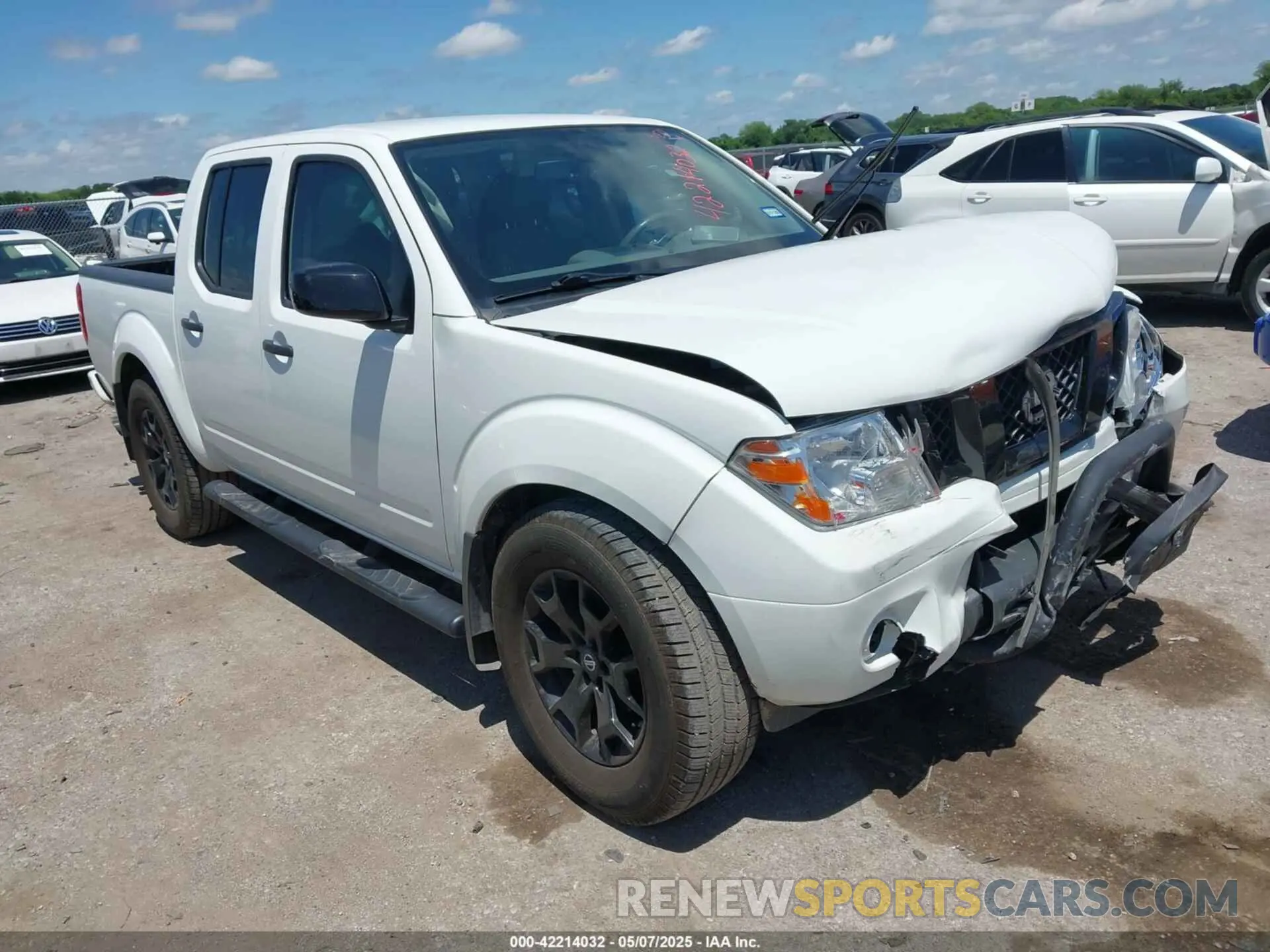 1 Photograph of a damaged car 1N6AD0ER2KN726946 NISSAN FRONTIER 2019