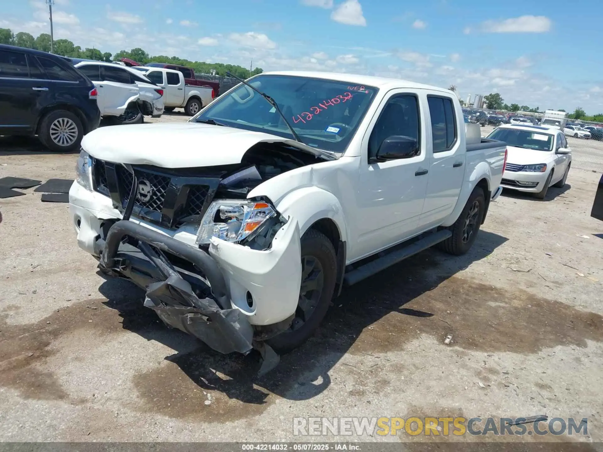 2 Photograph of a damaged car 1N6AD0ER2KN726946 NISSAN FRONTIER 2019