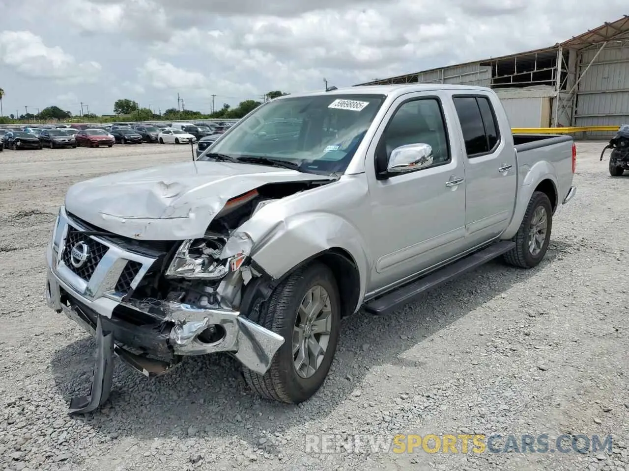 1 Photograph of a damaged car 1N6AD0ER3KN776870 NISSAN FRONTIER 2019