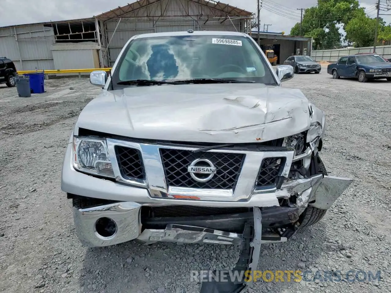 5 Photograph of a damaged car 1N6AD0ER3KN776870 NISSAN FRONTIER 2019