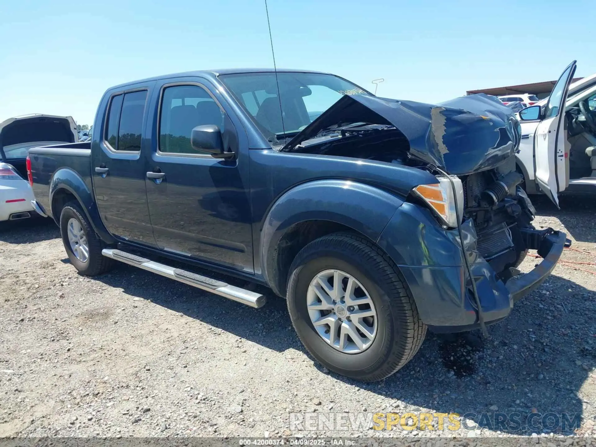 1 Photograph of a damaged car 1N6AD0ER4KN709873 NISSAN FRONTIER 2019