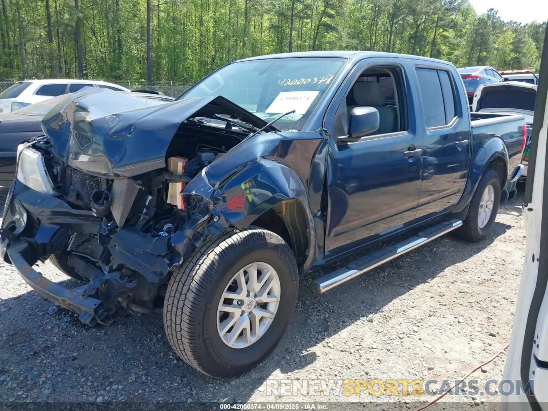 2 Photograph of a damaged car 1N6AD0ER4KN709873 NISSAN FRONTIER 2019