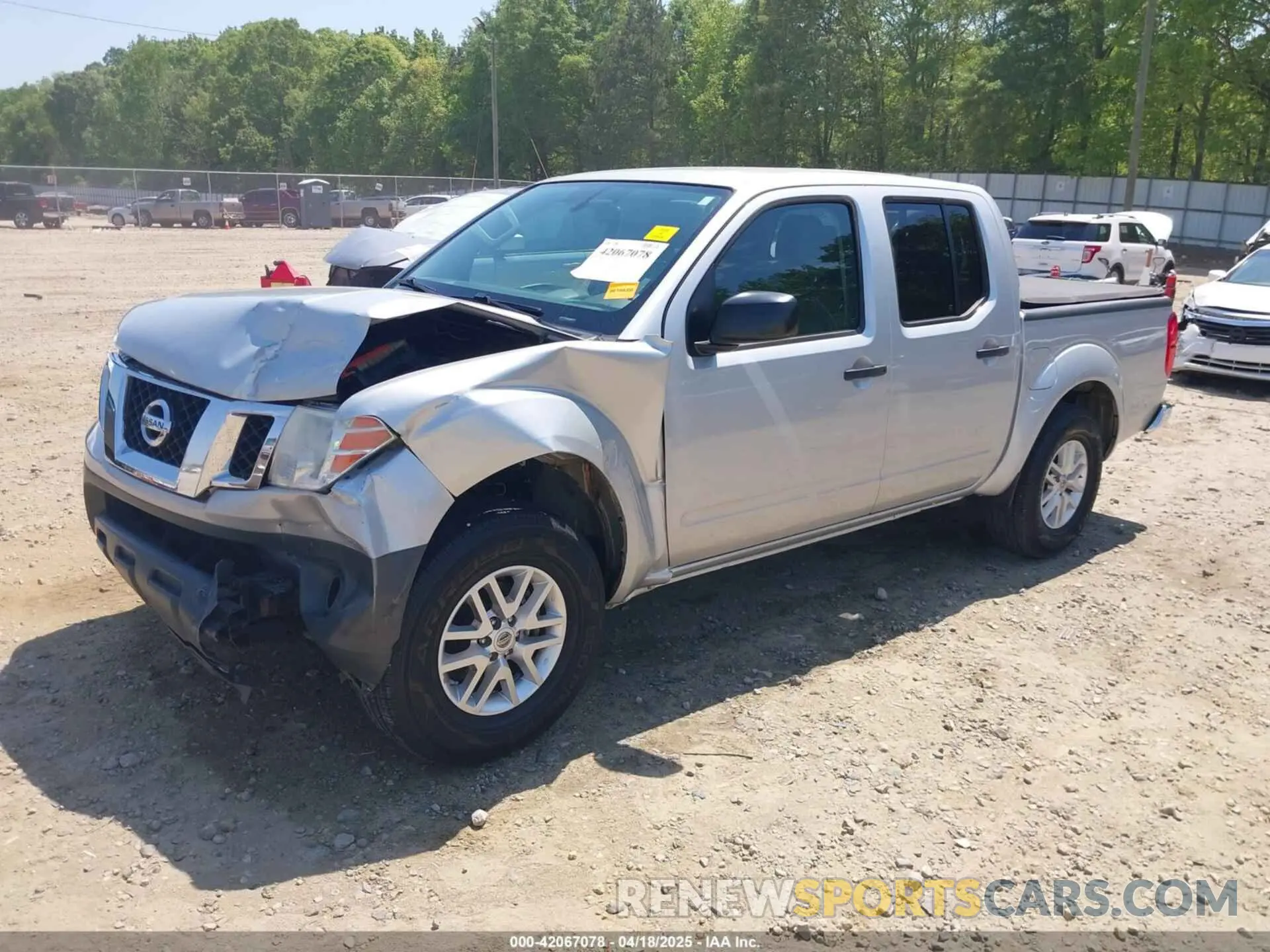 2 Photograph of a damaged car 1N6AD0ER6KN727579 NISSAN FRONTIER 2019