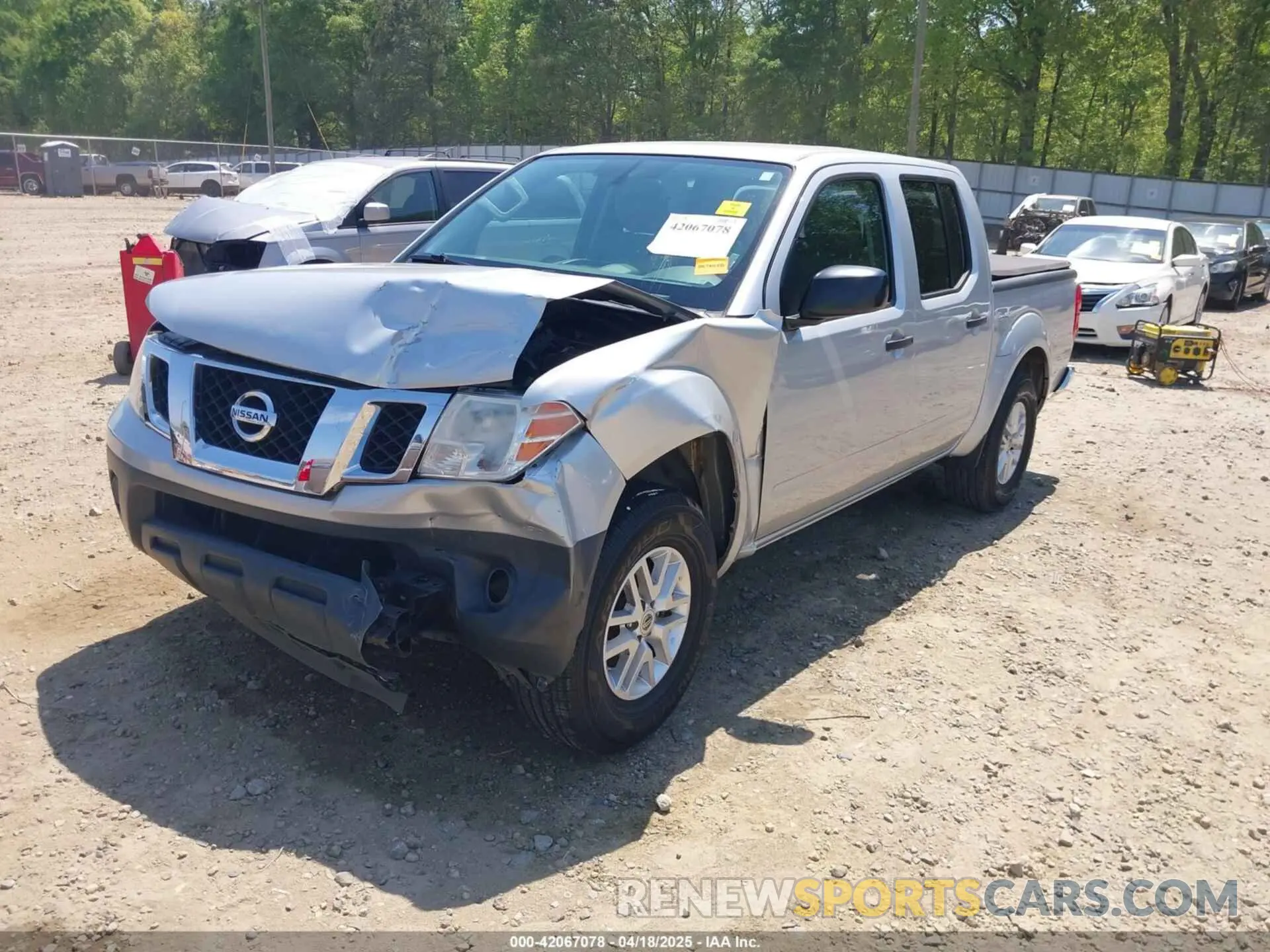 6 Photograph of a damaged car 1N6AD0ER6KN727579 NISSAN FRONTIER 2019
