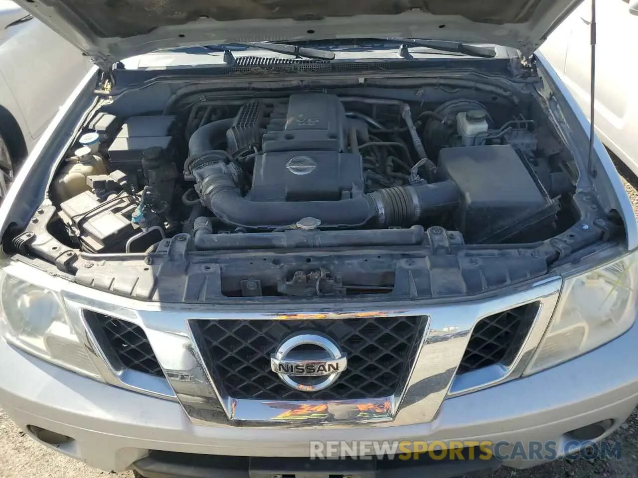 10 Photograph of a damaged car 1N6AD0ER7KN779190 NISSAN FRONTIER 2019