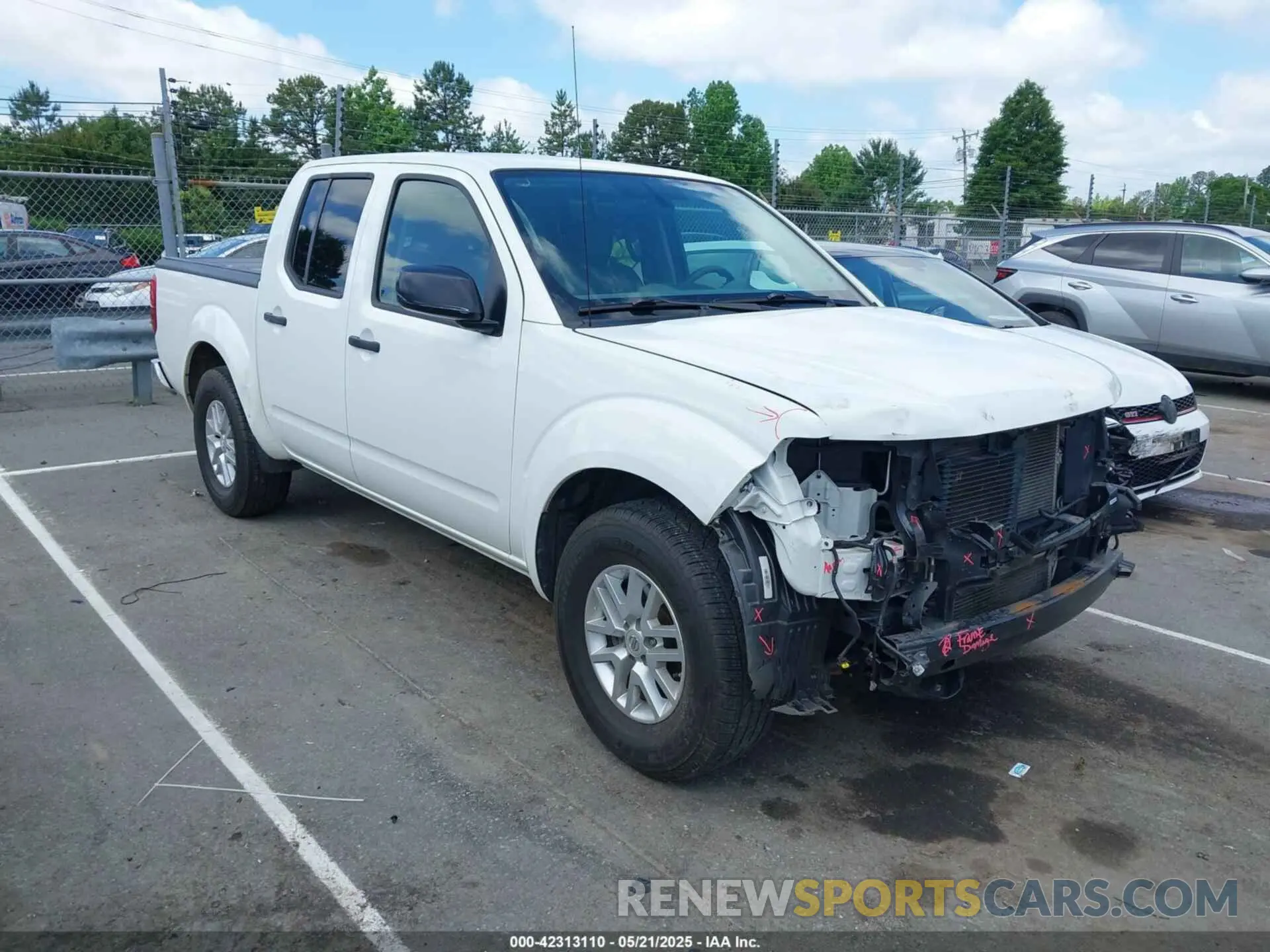 1 Фотография поврежденного автомобиля 1N6AD0ER8KN704739 NISSAN FRONTIER 2019