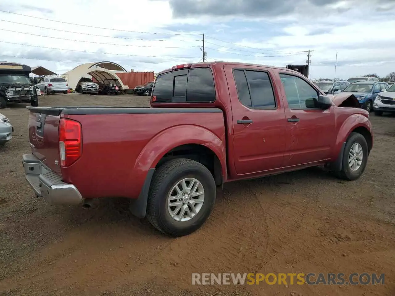 3 Photograph of a damaged car 1N6AD0ER9KN762066 NISSAN FRONTIER 2019