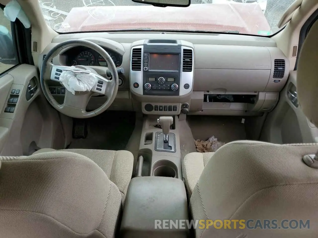8 Photograph of a damaged car 1N6AD0ER9KN762066 NISSAN FRONTIER 2019