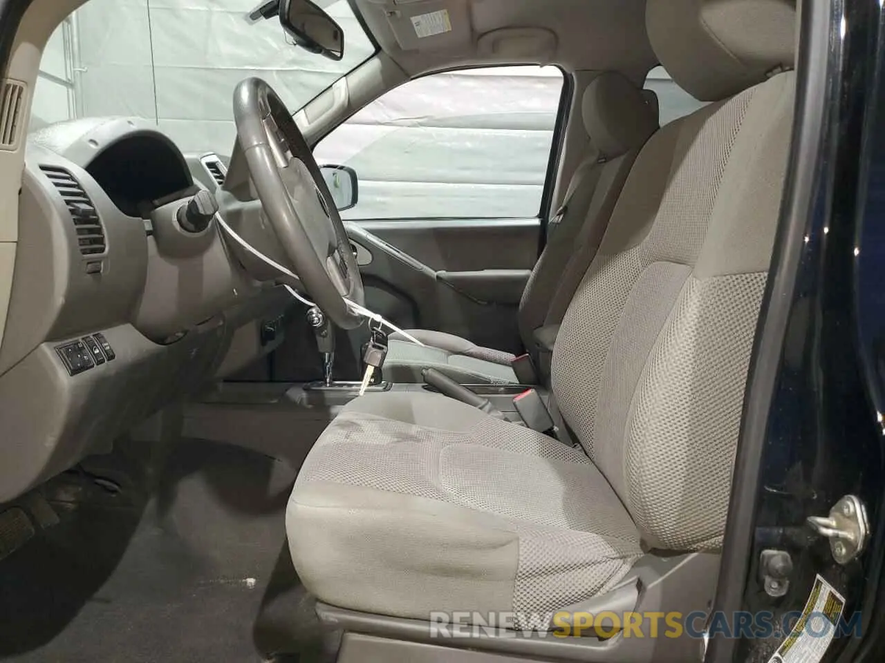 7 Photograph of a damaged car 1N6AD0EV1KN733450 NISSAN FRONTIER 2019