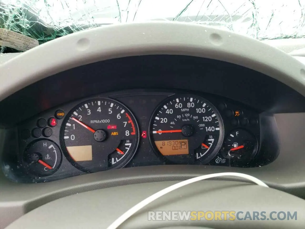 9 Photograph of a damaged car 1N6AD0EV2KN774380 NISSAN FRONTIER 2019