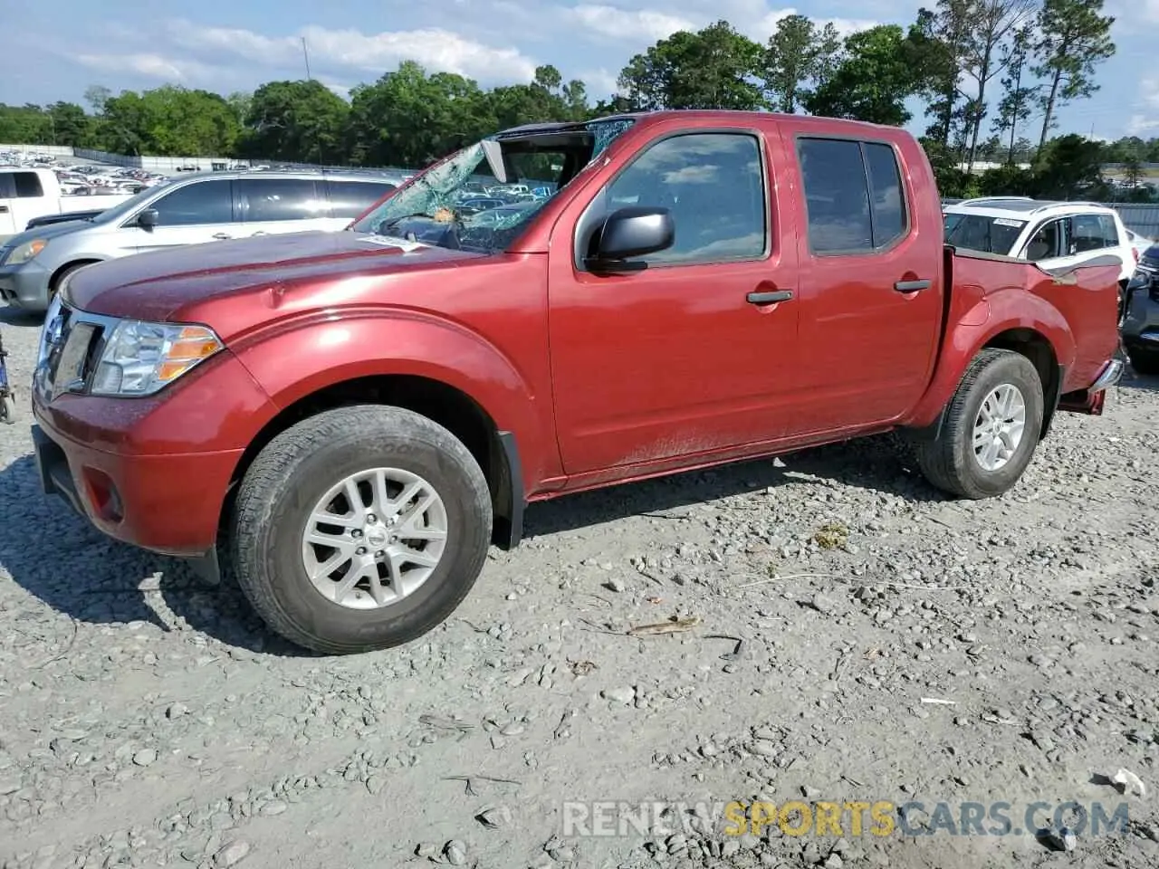 1 Photograph of a damaged car 1N6AD0EV6KN777265 NISSAN FRONTIER 2019