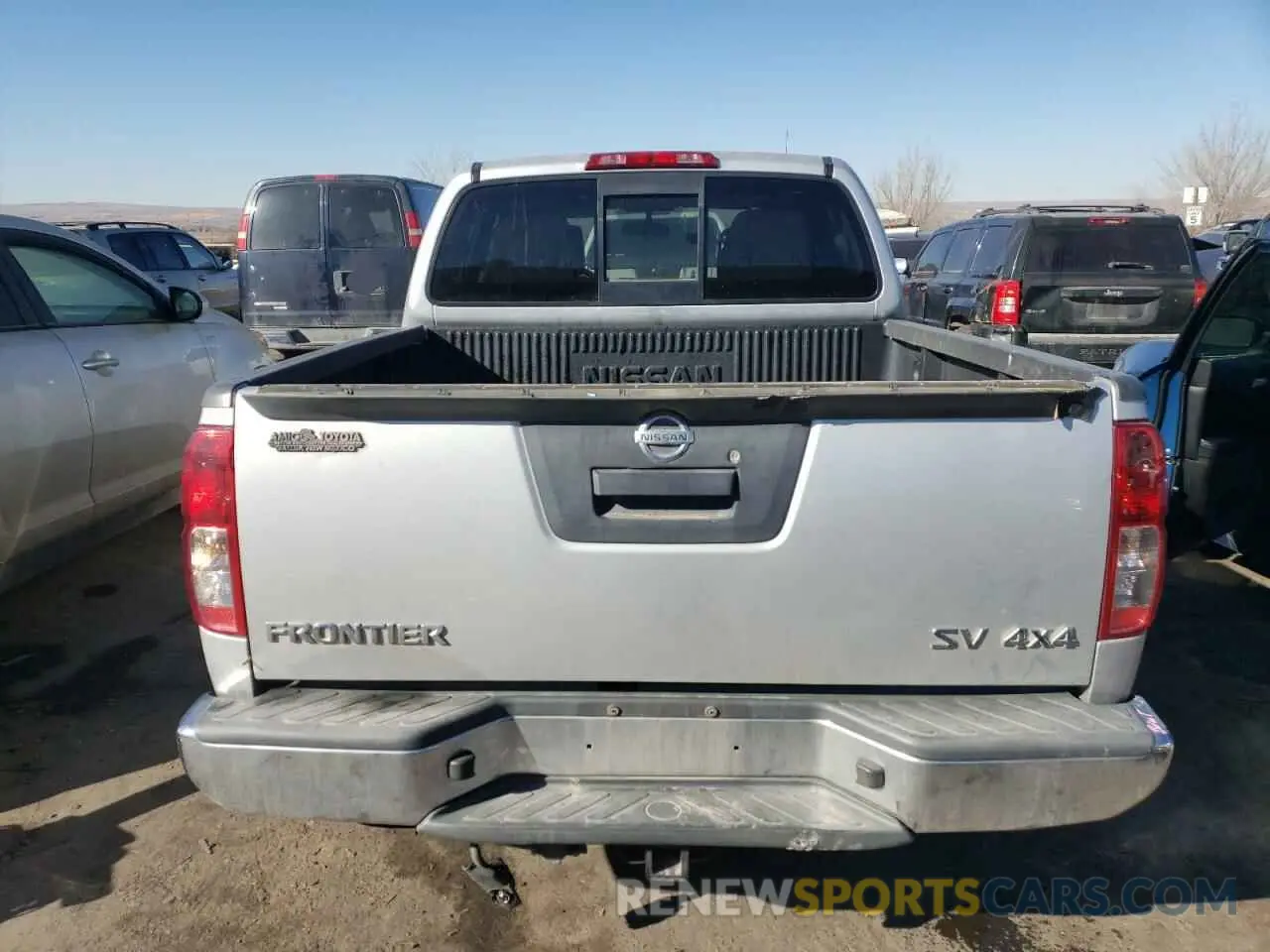 6 Photograph of a damaged car 1N6AD0EV7KN723781 NISSAN FRONTIER 2019