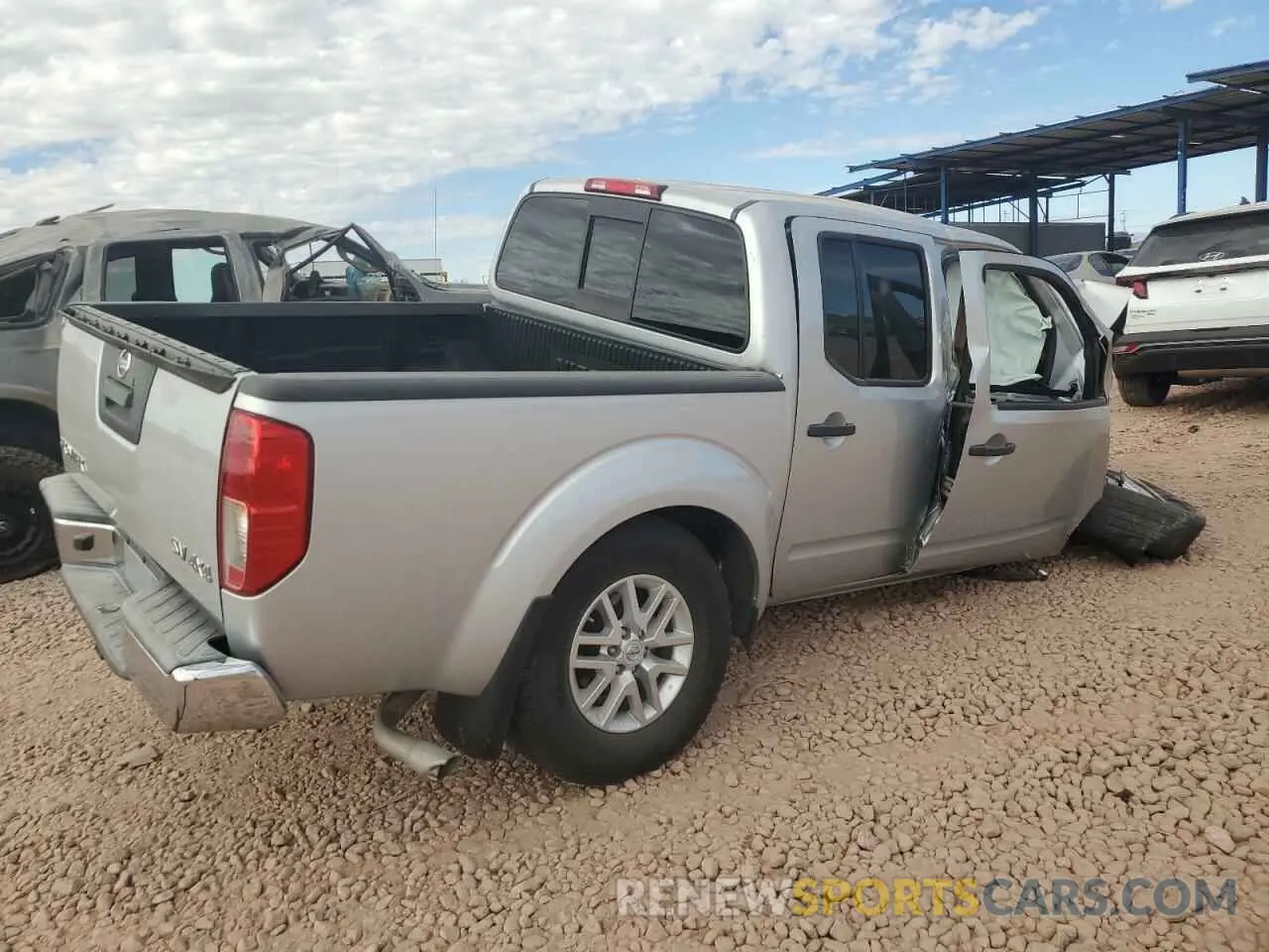 3 Photograph of a damaged car 1N6AD0EV7KN763195 NISSAN FRONTIER 2019