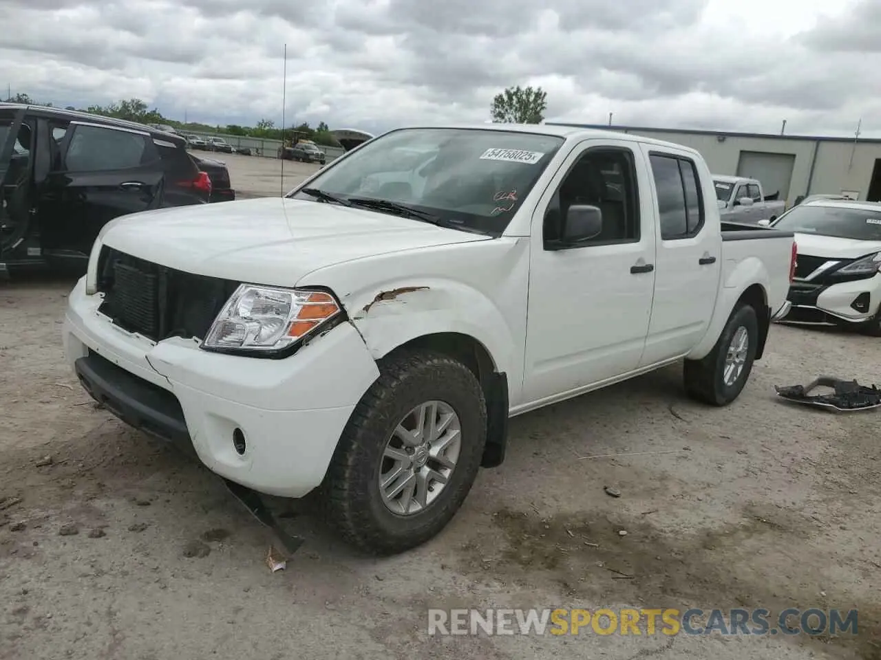 1 Photograph of a damaged car 1N6AD0EV7KN791238 NISSAN FRONTIER 2019