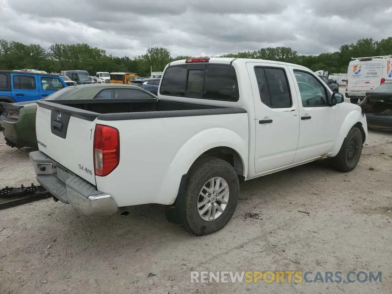 3 Photograph of a damaged car 1N6AD0EV7KN791238 NISSAN FRONTIER 2019
