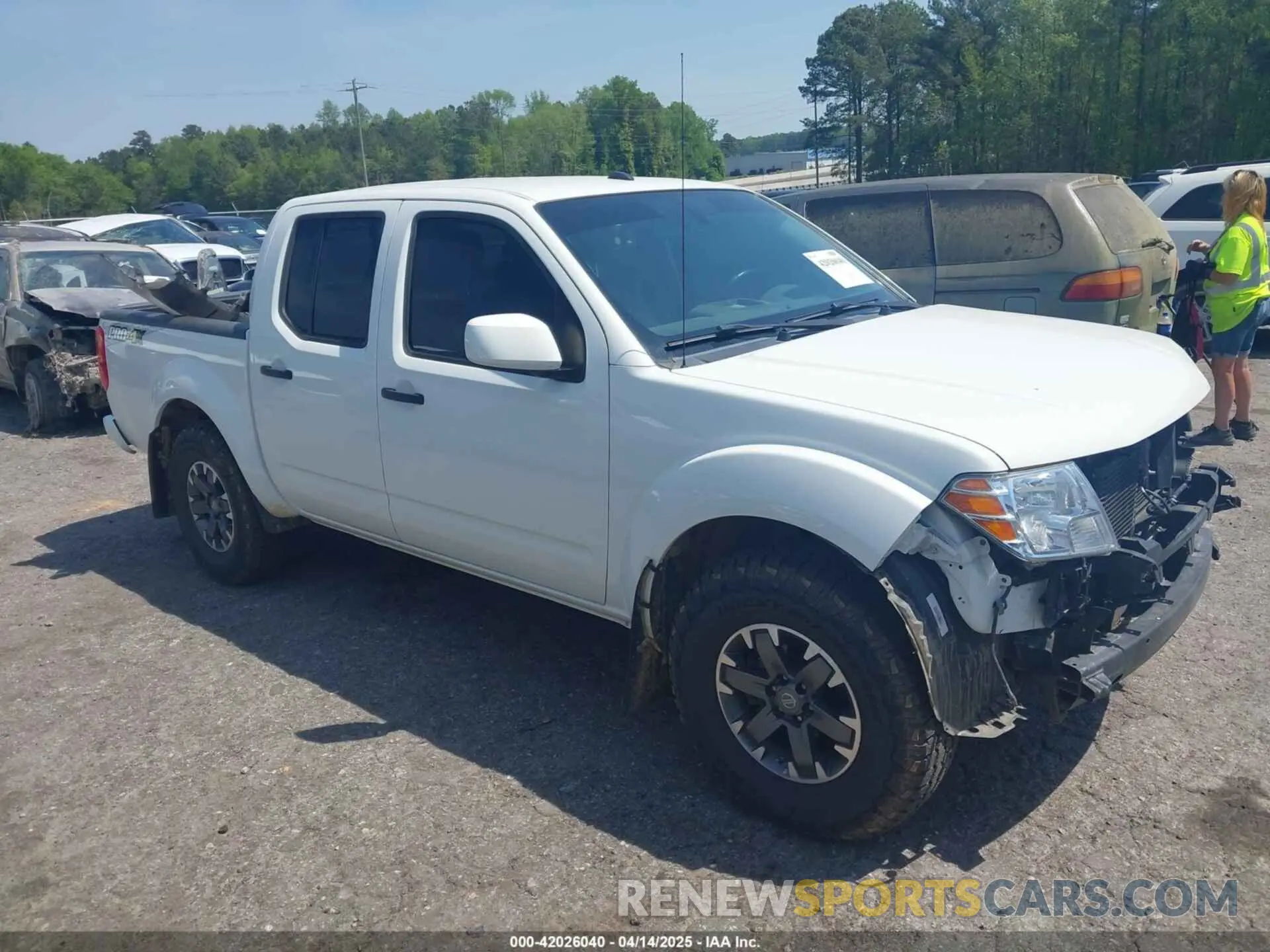 1 Фотография поврежденного автомобиля 1N6AD0EV8KN882308 NISSAN FRONTIER 2019