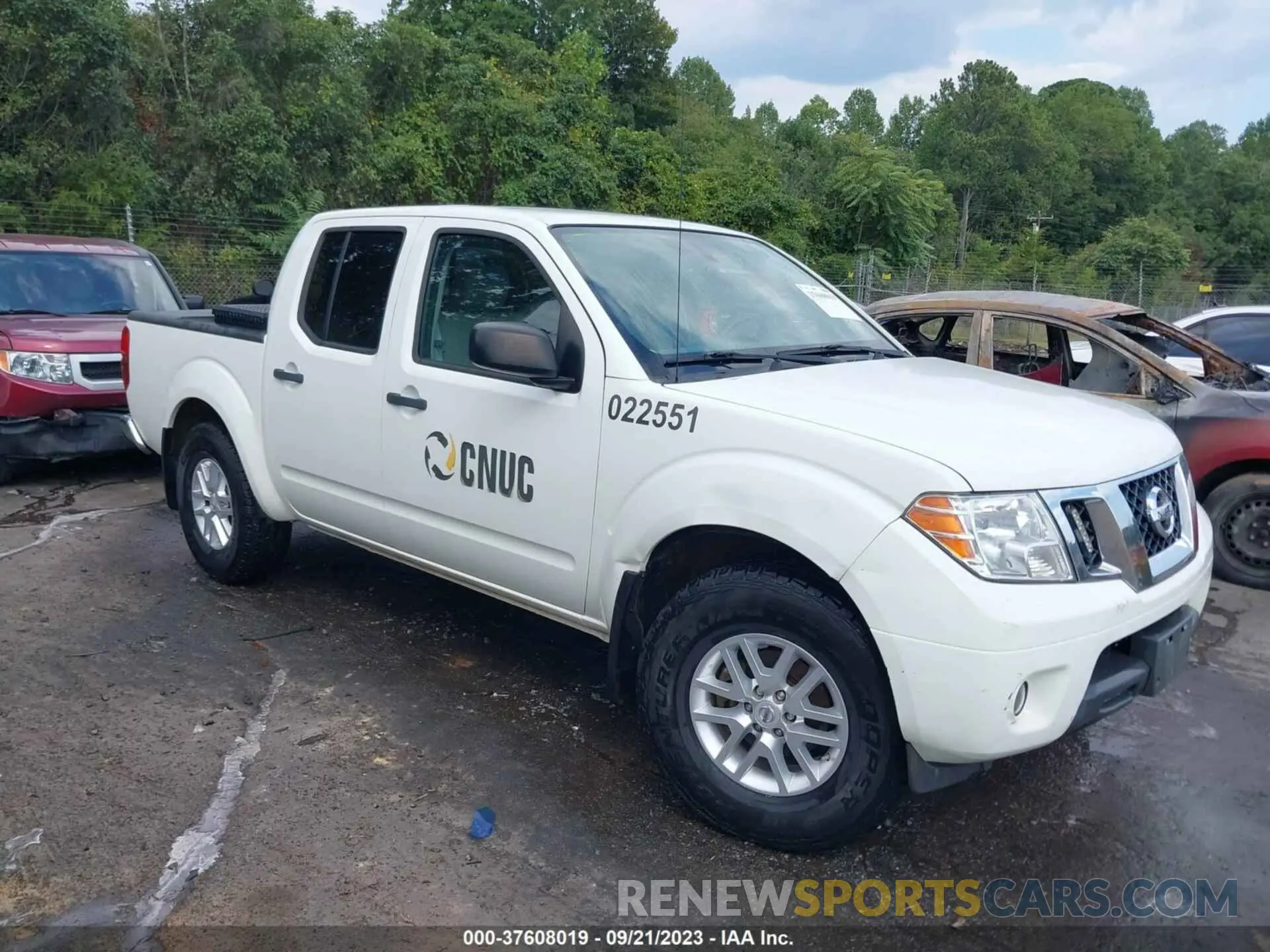 1 Photograph of a damaged car 1N6AD0EV9KN763893 NISSAN FRONTIER 2019